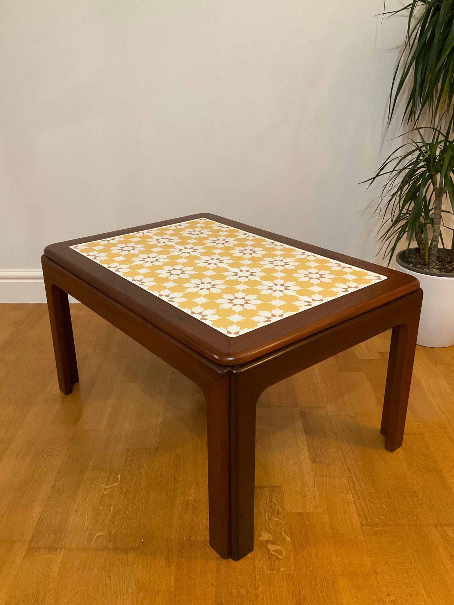 G-Plan Mid-Century Tiled Coffee Table - New Tiles Vintage Retro Side MCM