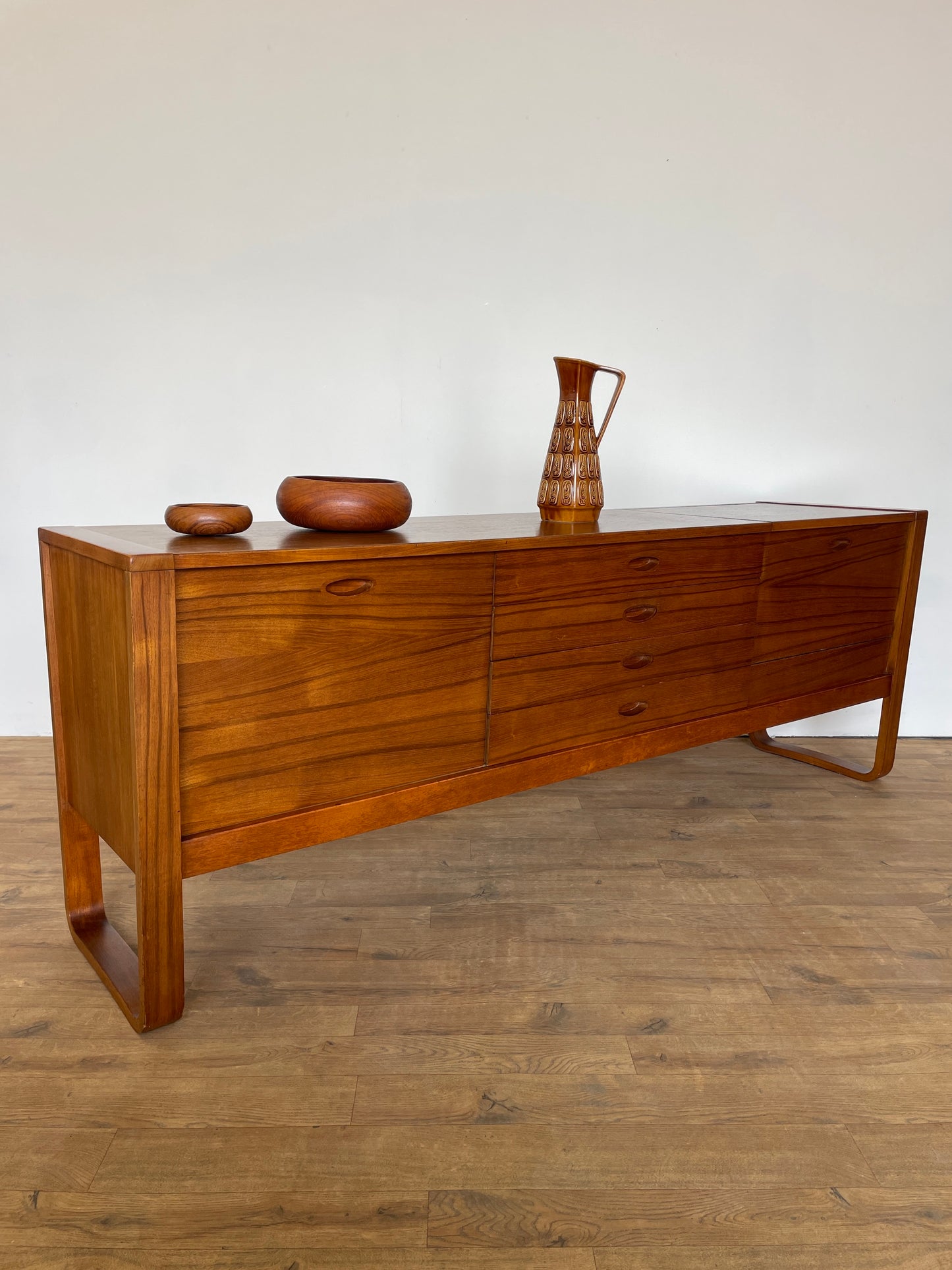 Gunther Hoffstead Mid-Century Teak Sideboard for Uniflex – Rare Vintage