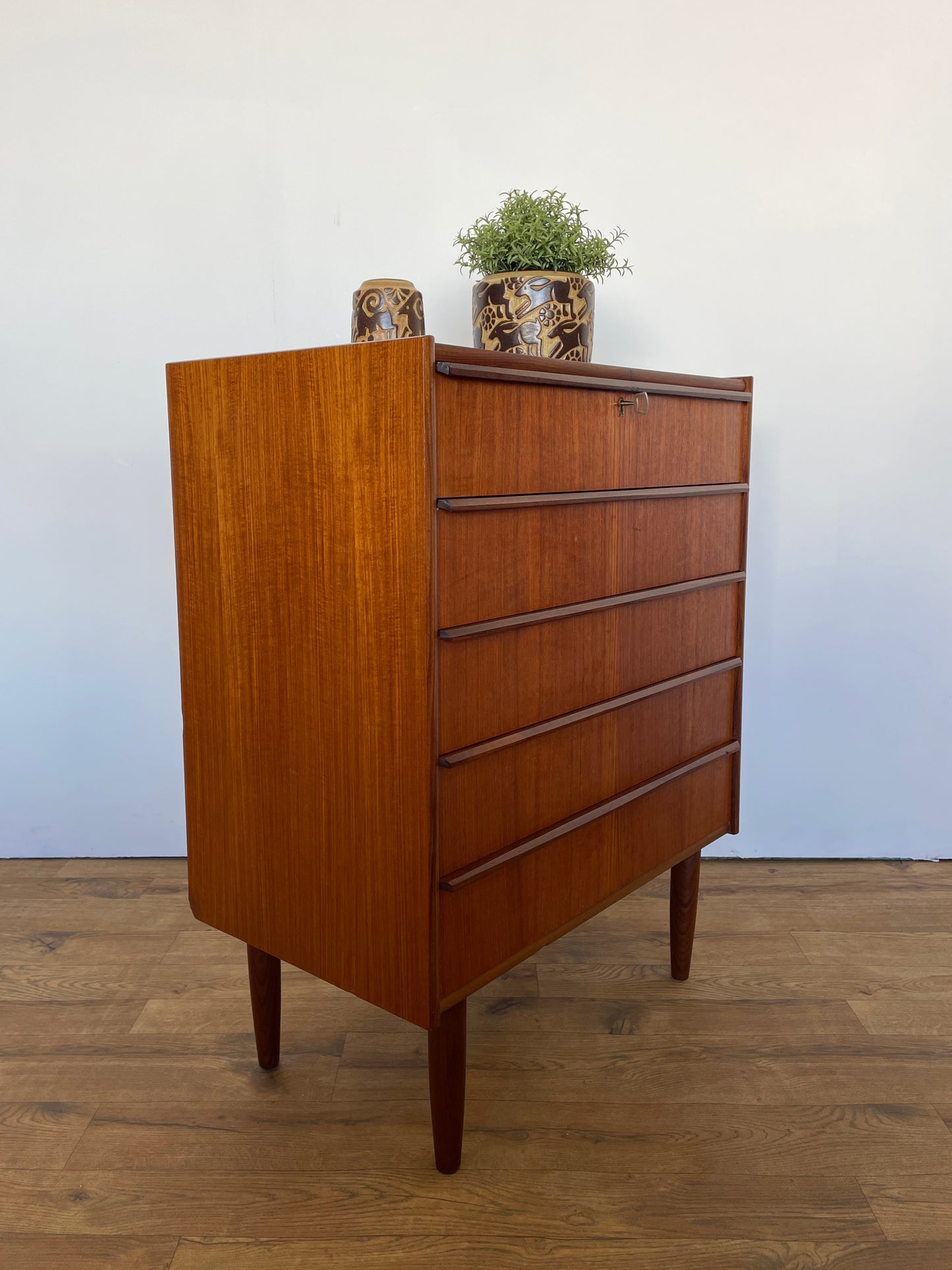 Danish Chest of Drawers Teak Mid-Century - Scandi / Vintage