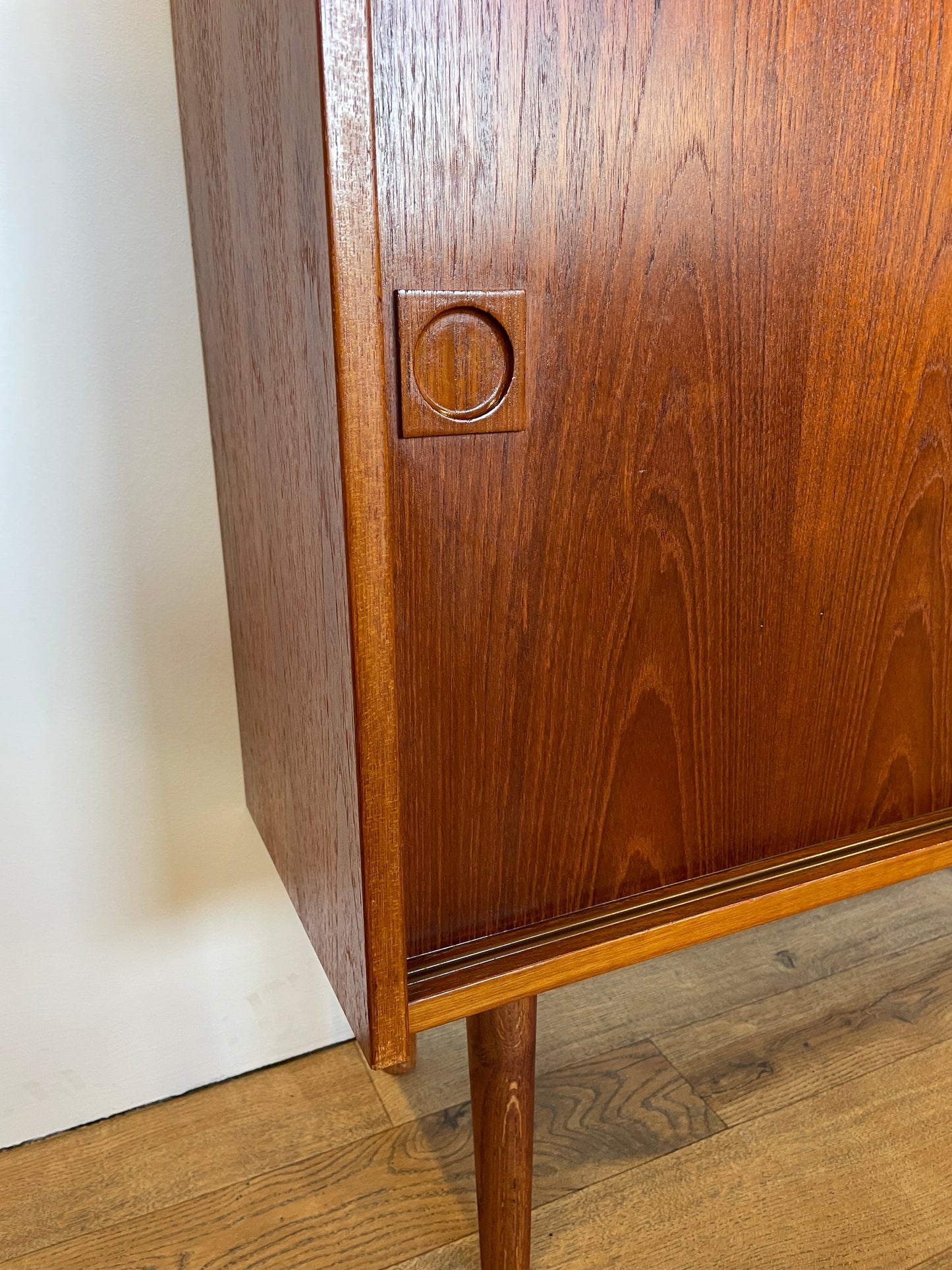 Danish Mid-Century Teak Bookcase Cabinet - Scandi / Vintage / Storage