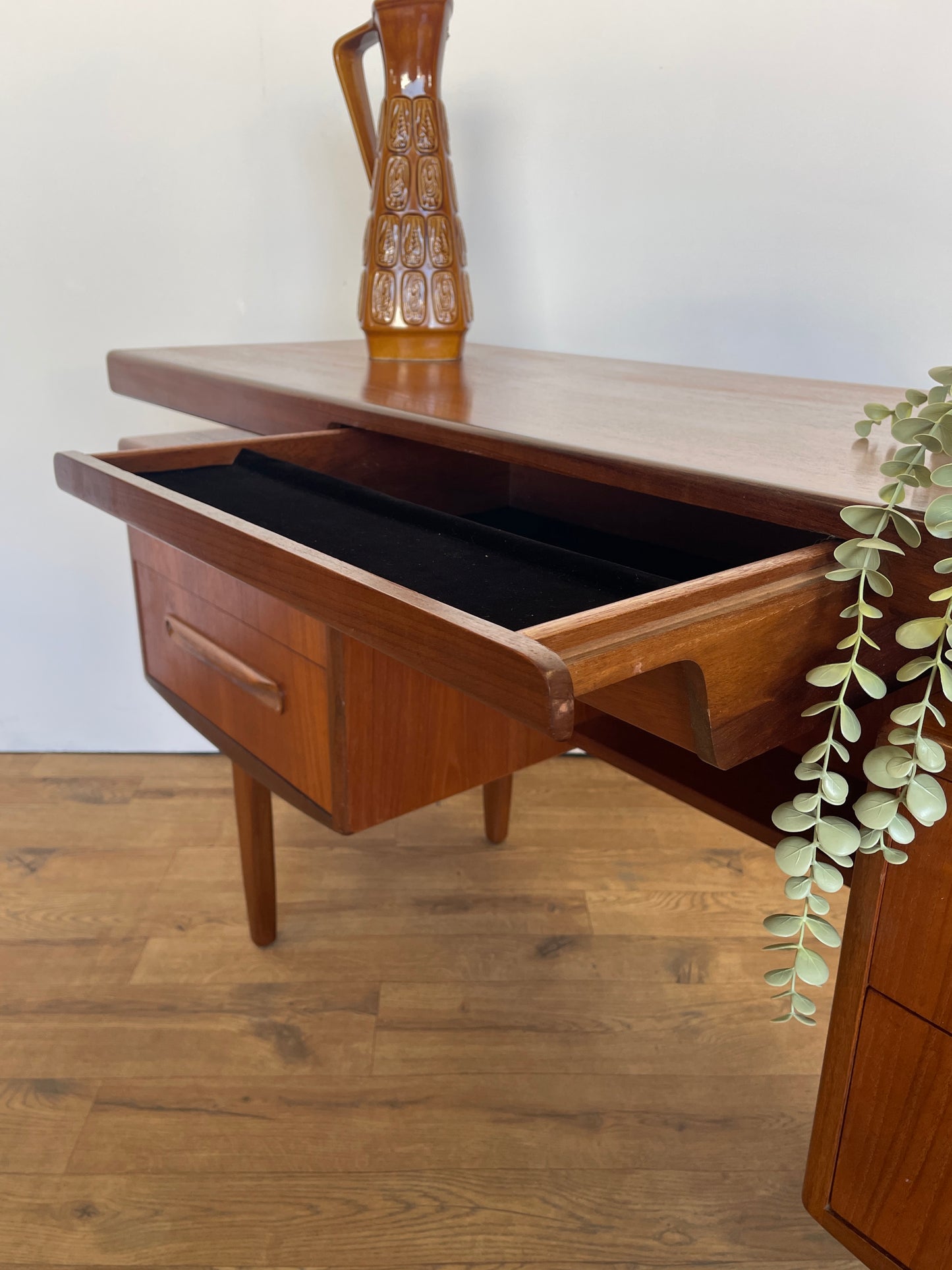 G Plan Desk Floating Top Dressing Table Sideboard Mid-Century Teak Vintage Retro