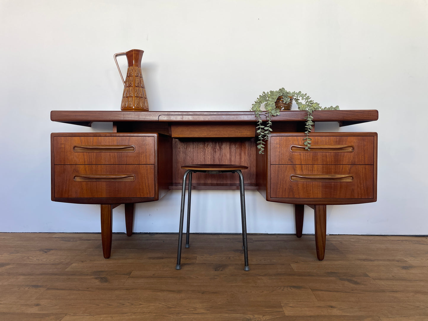 G Plan Desk Floating Top Dressing Table Sideboard Mid-Century Teak Vintage Retro