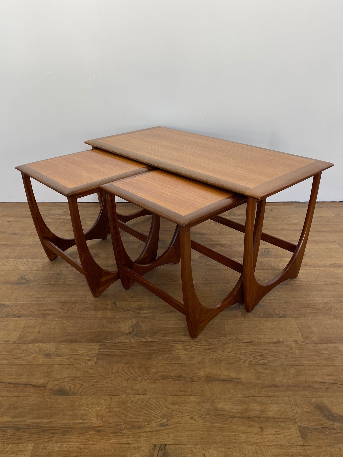 Vintage G Plan Astro Nest of Teak Tables – Mid Century Modern Design