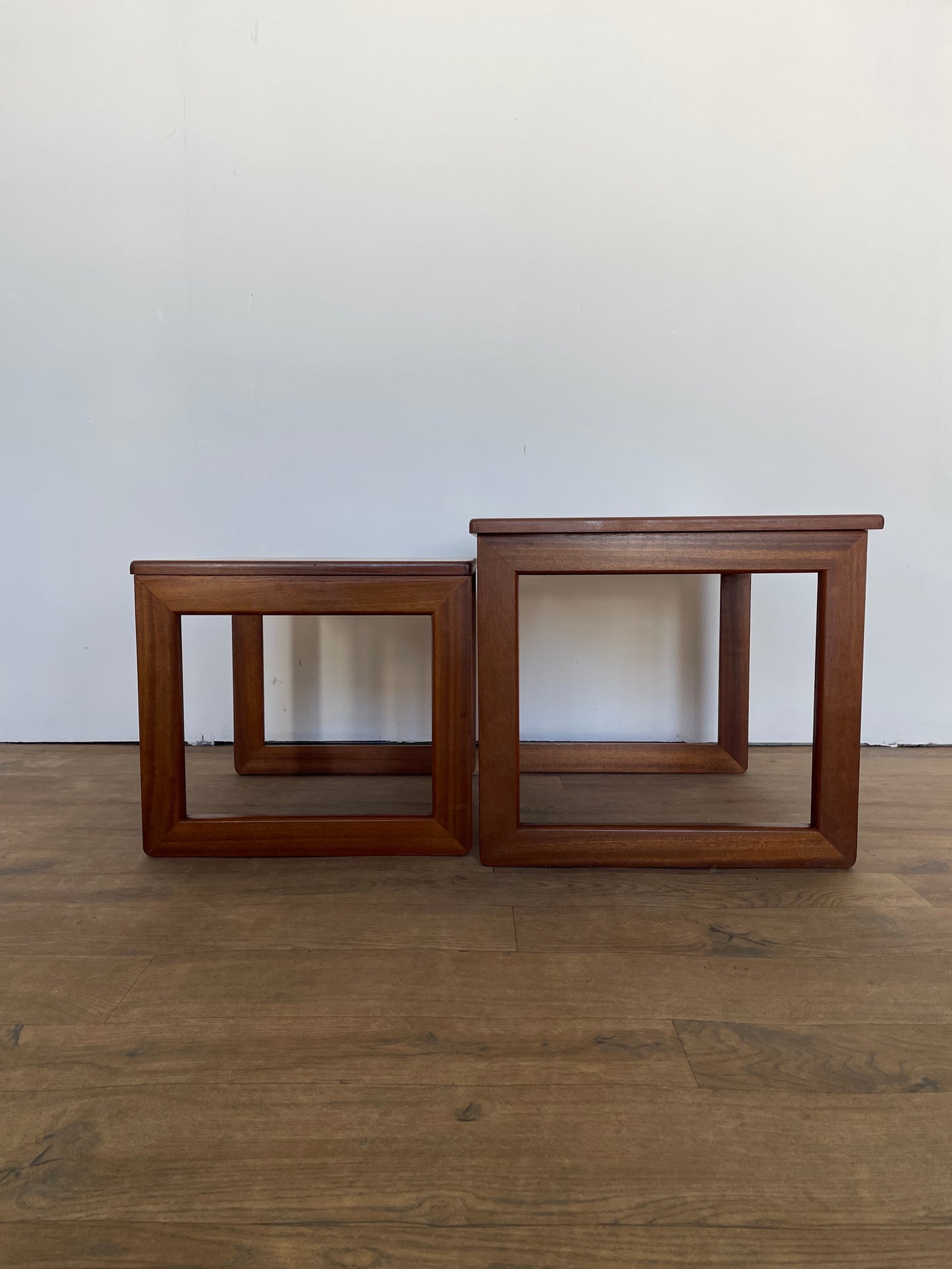 Vintage McIntosh Teak Nesting Tables – Mid-Century Modern (Set of 2)