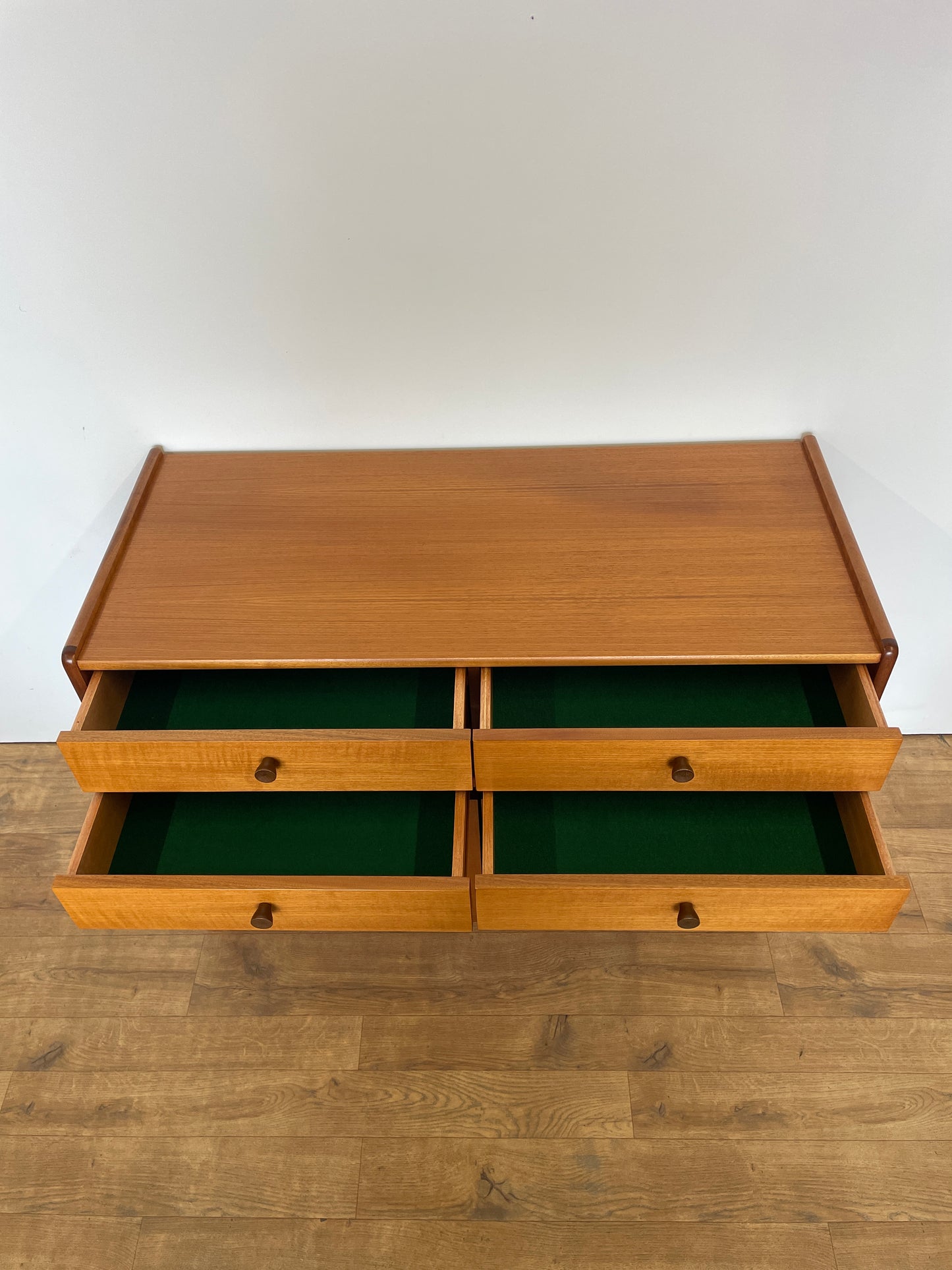 Vintage Nathan Teak Sideboard – Mid-Century Modern Storage Cabinet