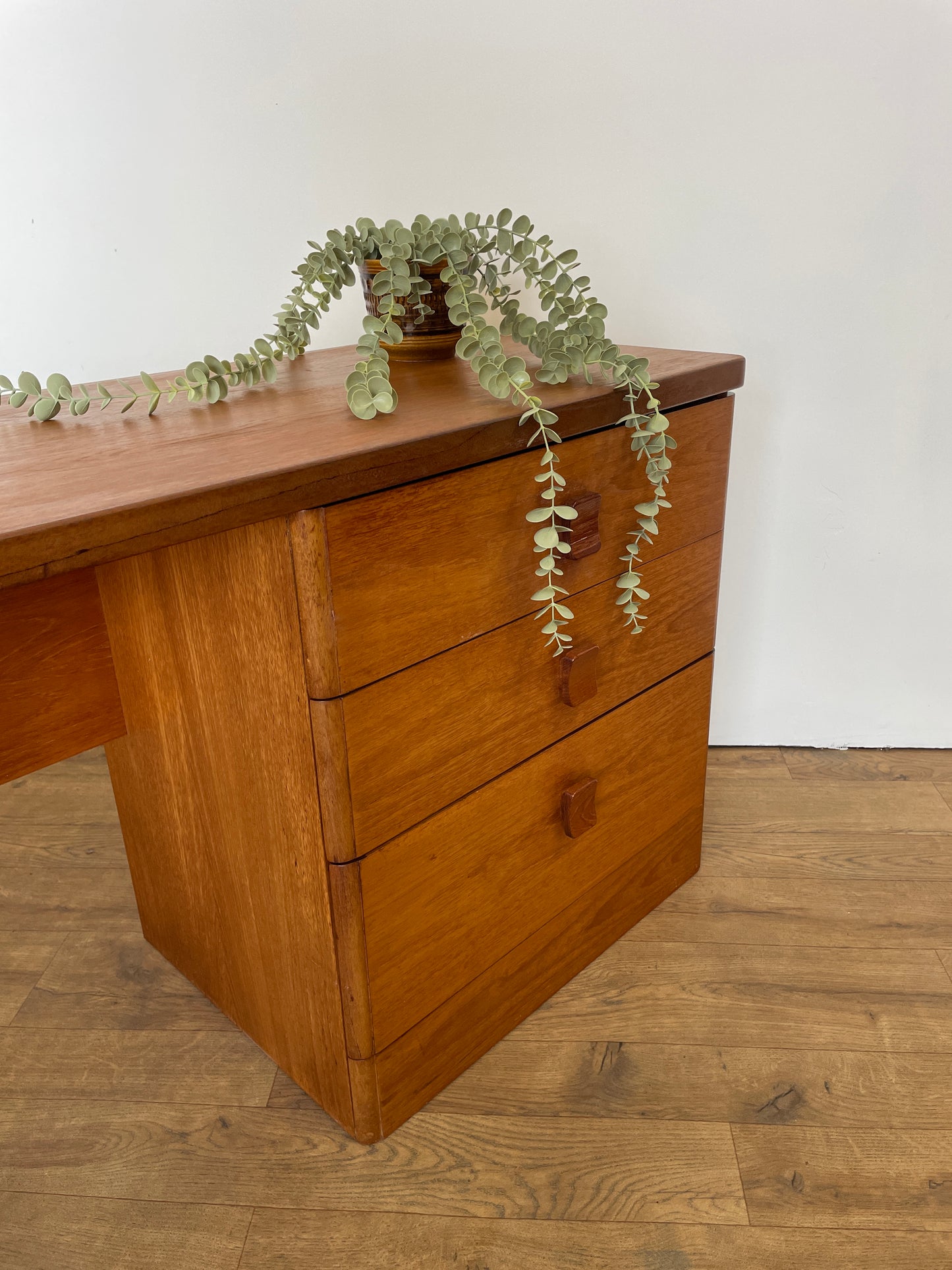 Mid-Century Stag Dressing Table / Desk in Teak