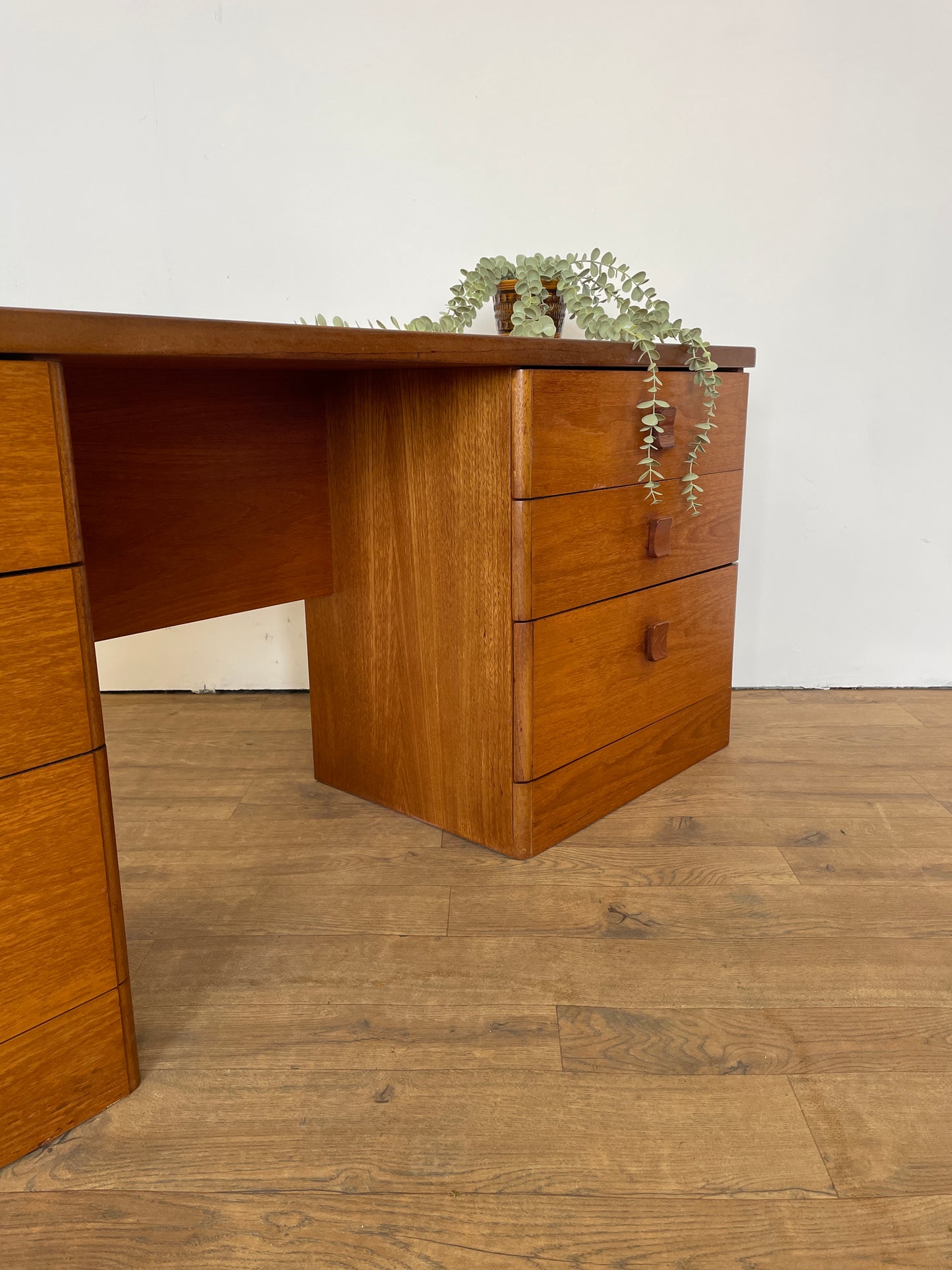 Mid-Century Stag Dressing Table / Desk in Teak