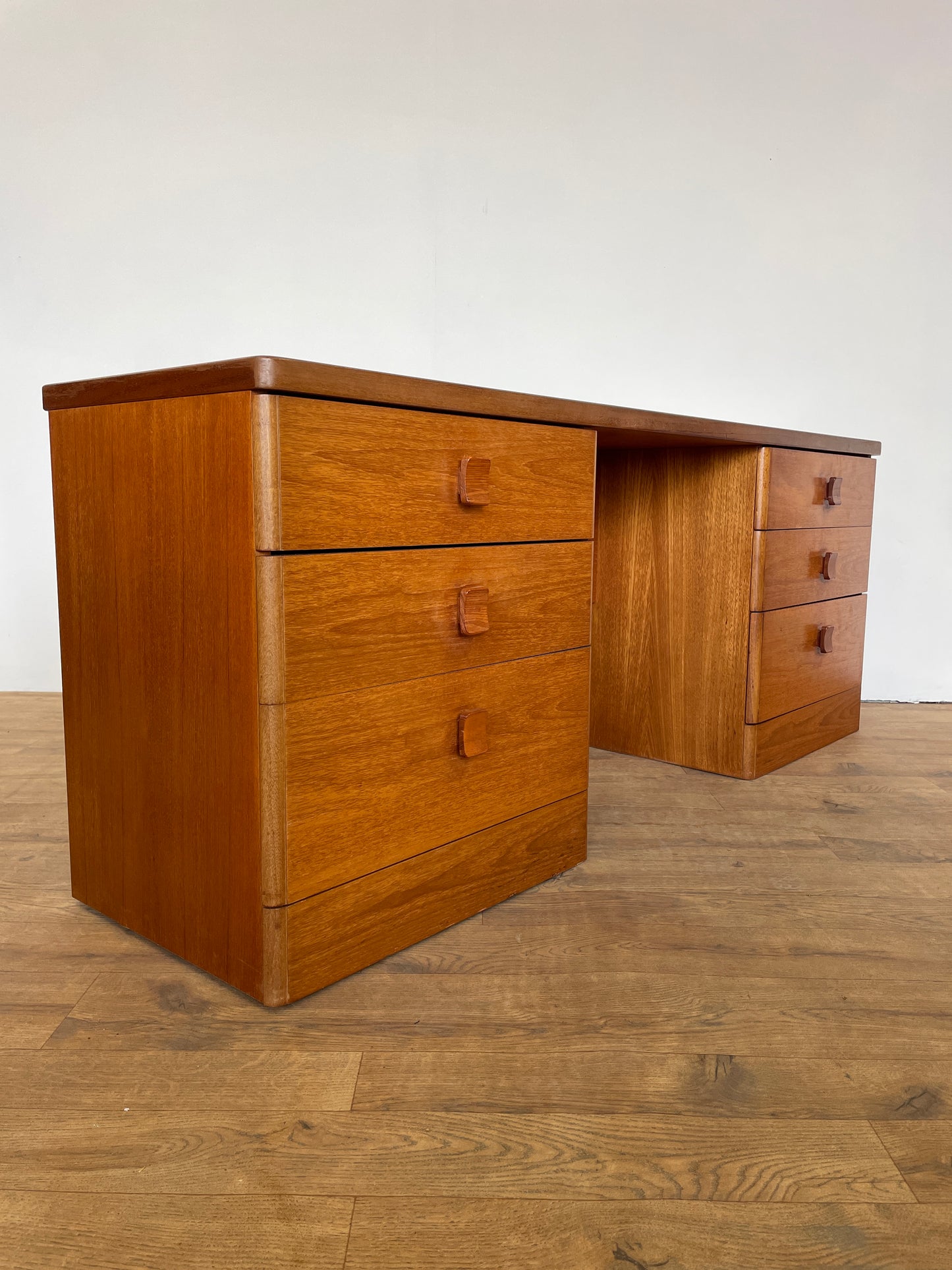 Mid-Century Stag Dressing Table / Desk in Teak