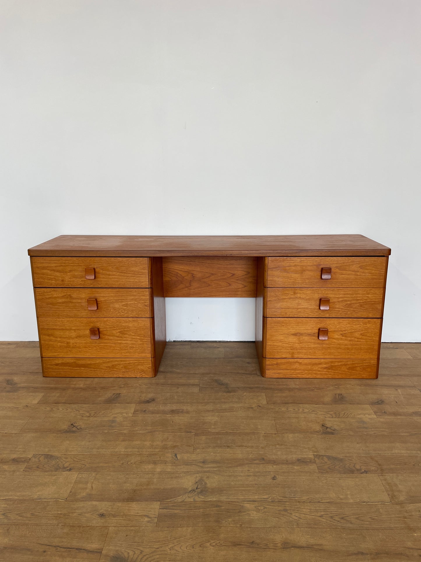 Mid-Century Stag Dressing Table / Desk in Teak