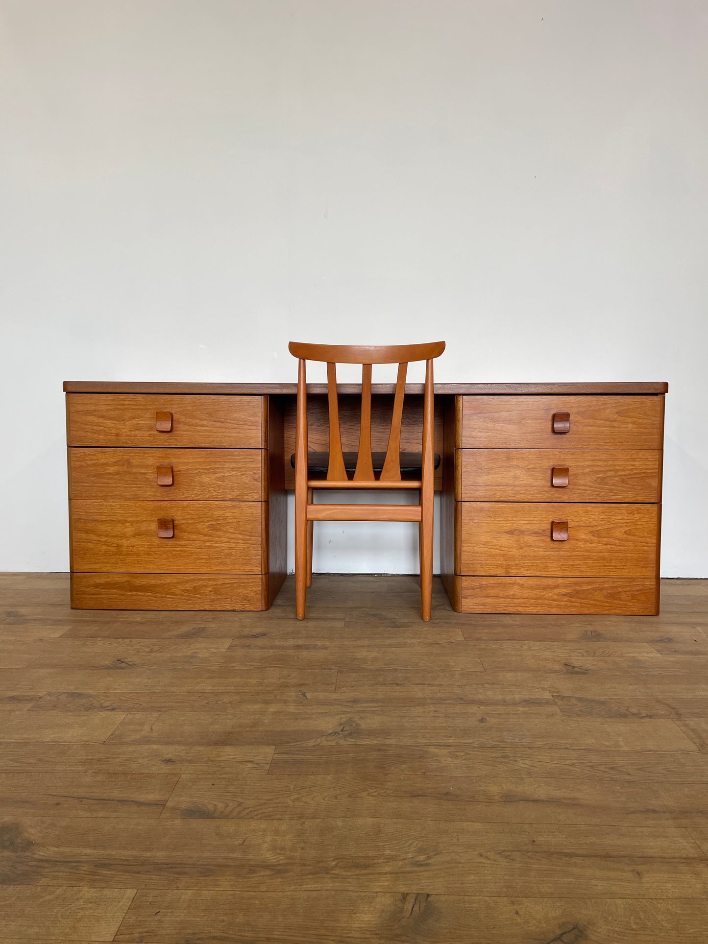 Mid-Century Stag Dressing Table / Desk in Teak