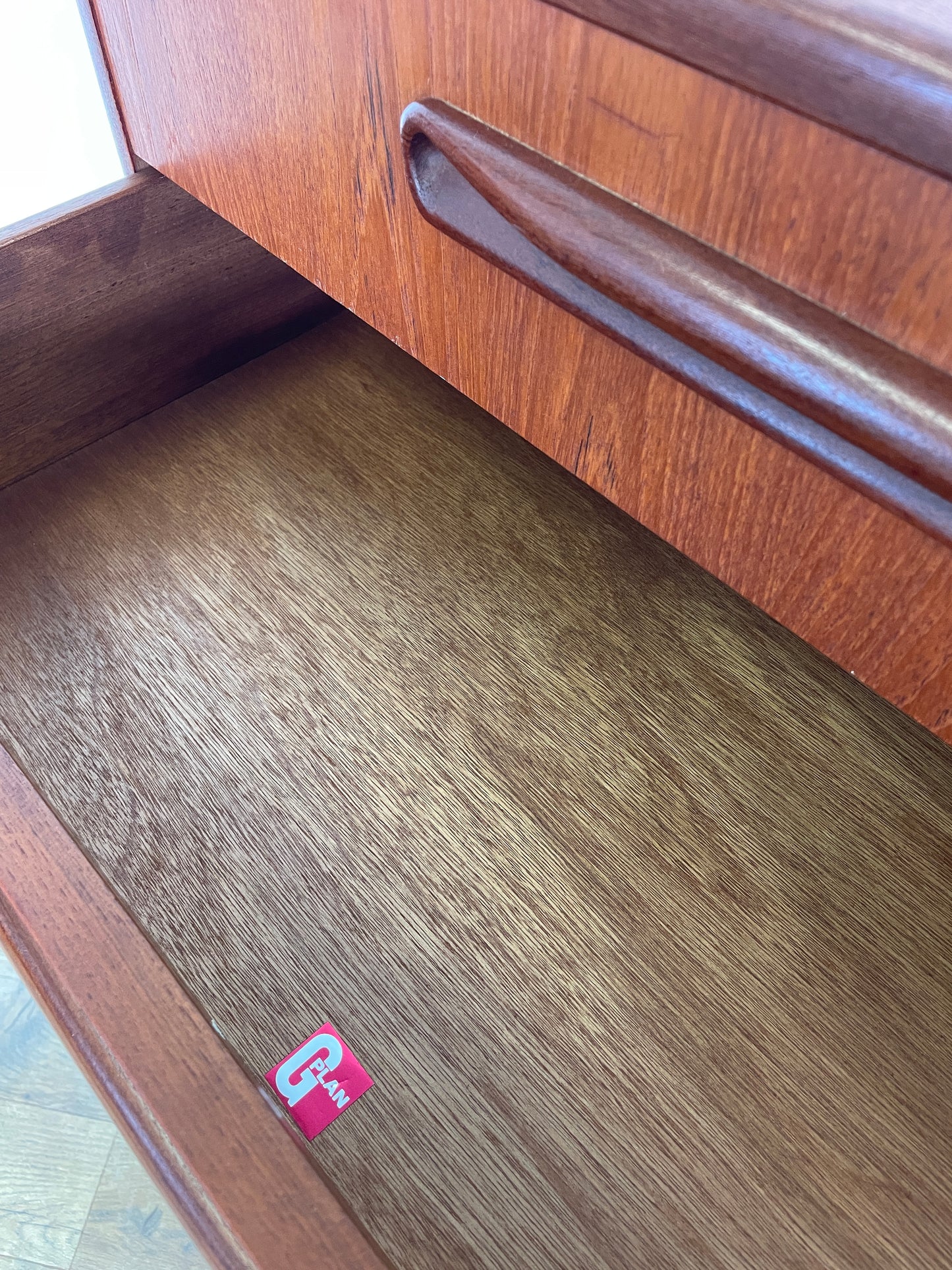 Mid-Century G Plan Fresco 4-Drawer Teak Chest of Drawers – Vintage Retro Storage