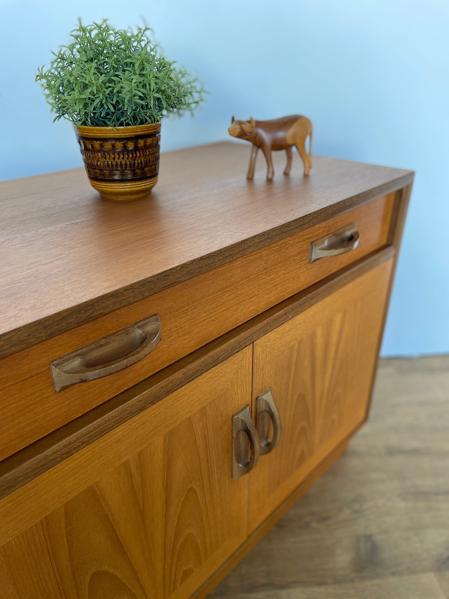 Vintage G Plan Sierra Teak Sideboard – Mid Century Modern Storage Cabinet