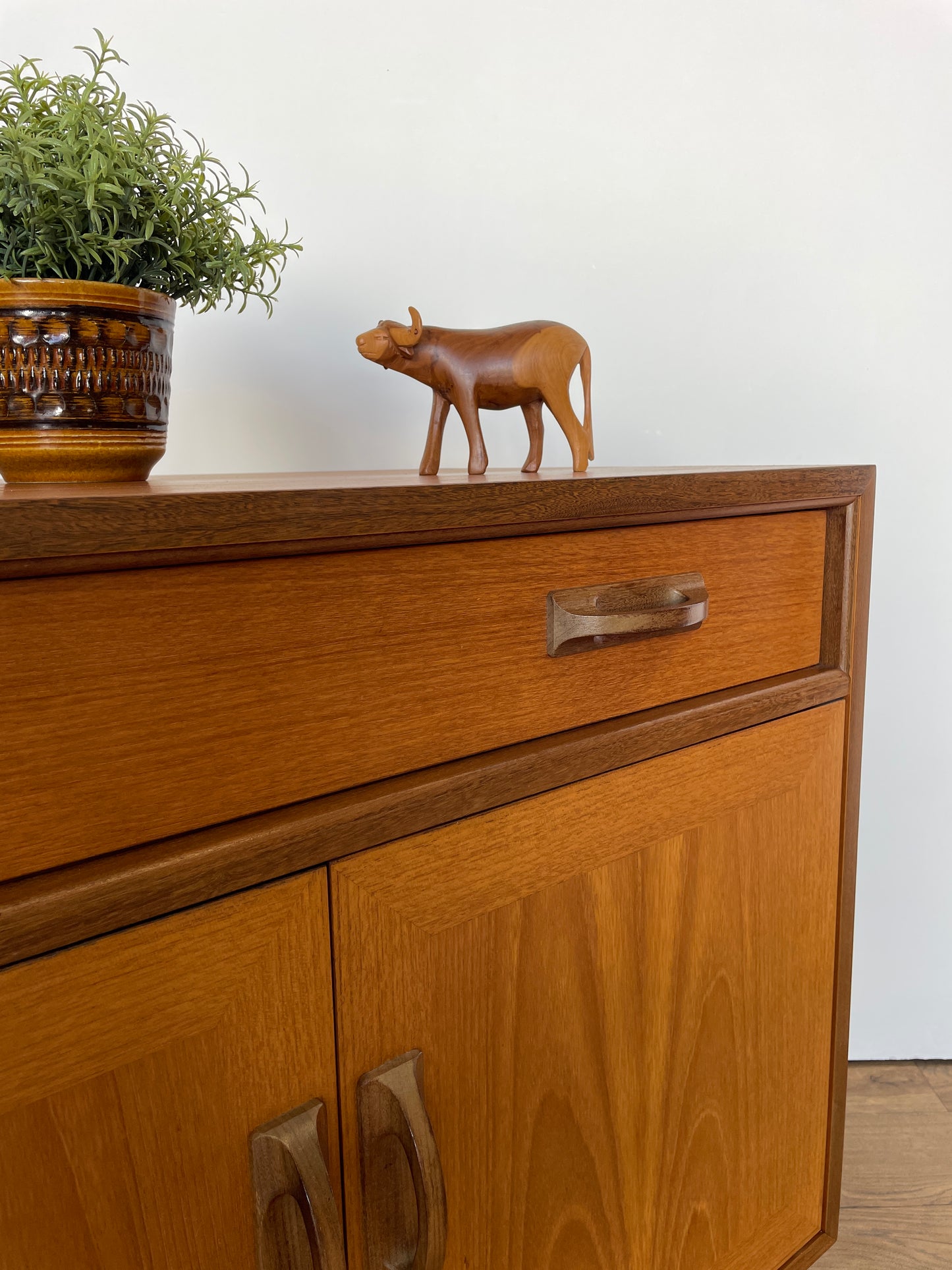 Vintage G Plan Sierra Teak Sideboard – Mid Century Modern Storage Cabinet