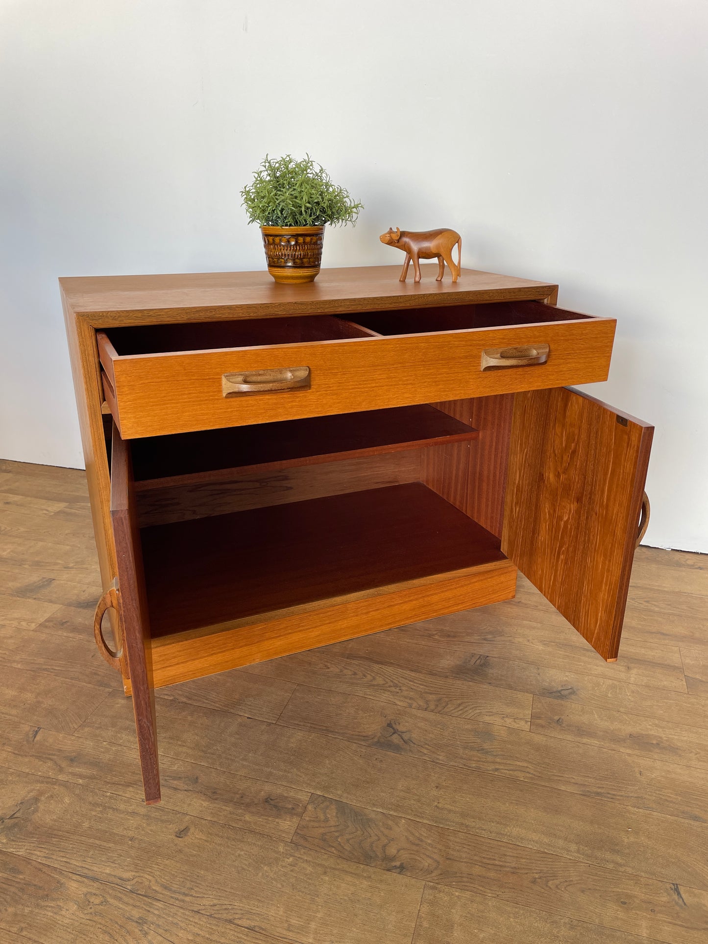 Vintage G Plan Sierra Teak Sideboard – Mid Century Modern Storage Cabinet