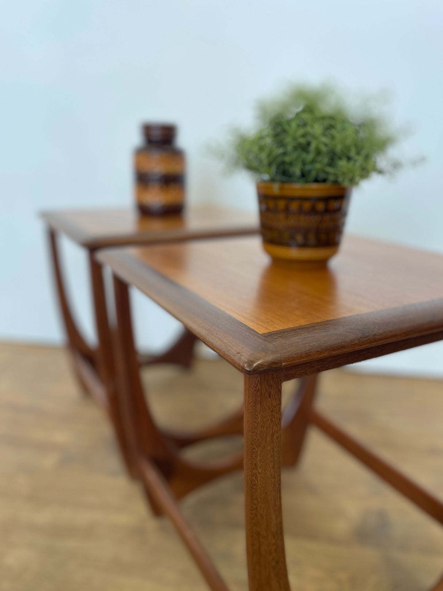 Pair of G Plan Fresco Teak Side Tables – Mid-Century Modern Elegance