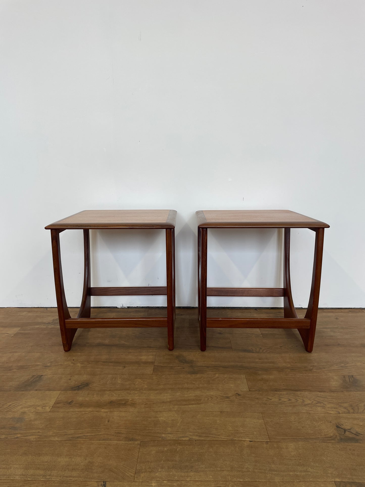 Pair of G Plan Fresco Teak Side Tables – Mid-Century Modern Elegance
