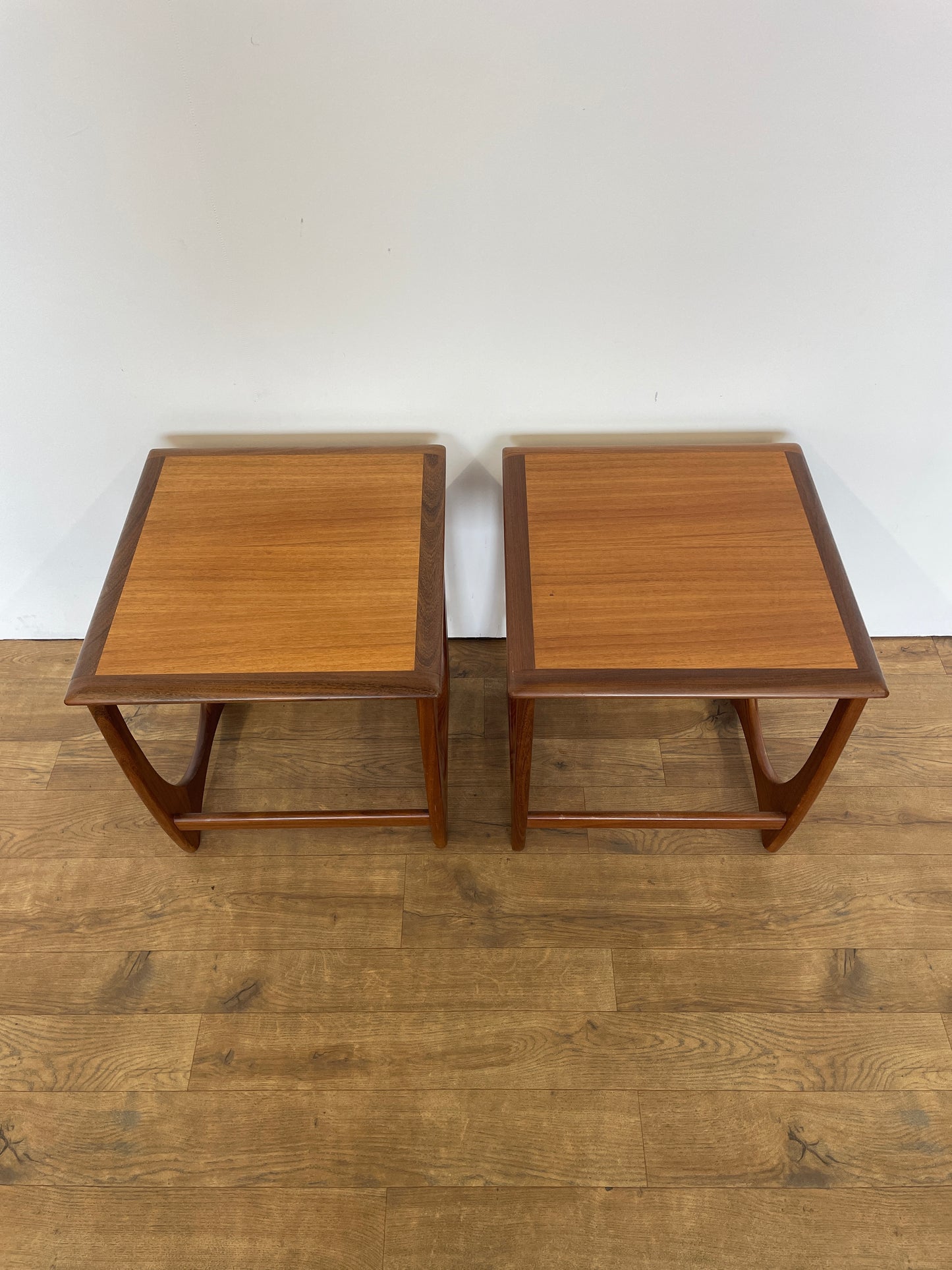 Pair of G Plan Fresco Teak Side Tables – Mid-Century Modern Elegance