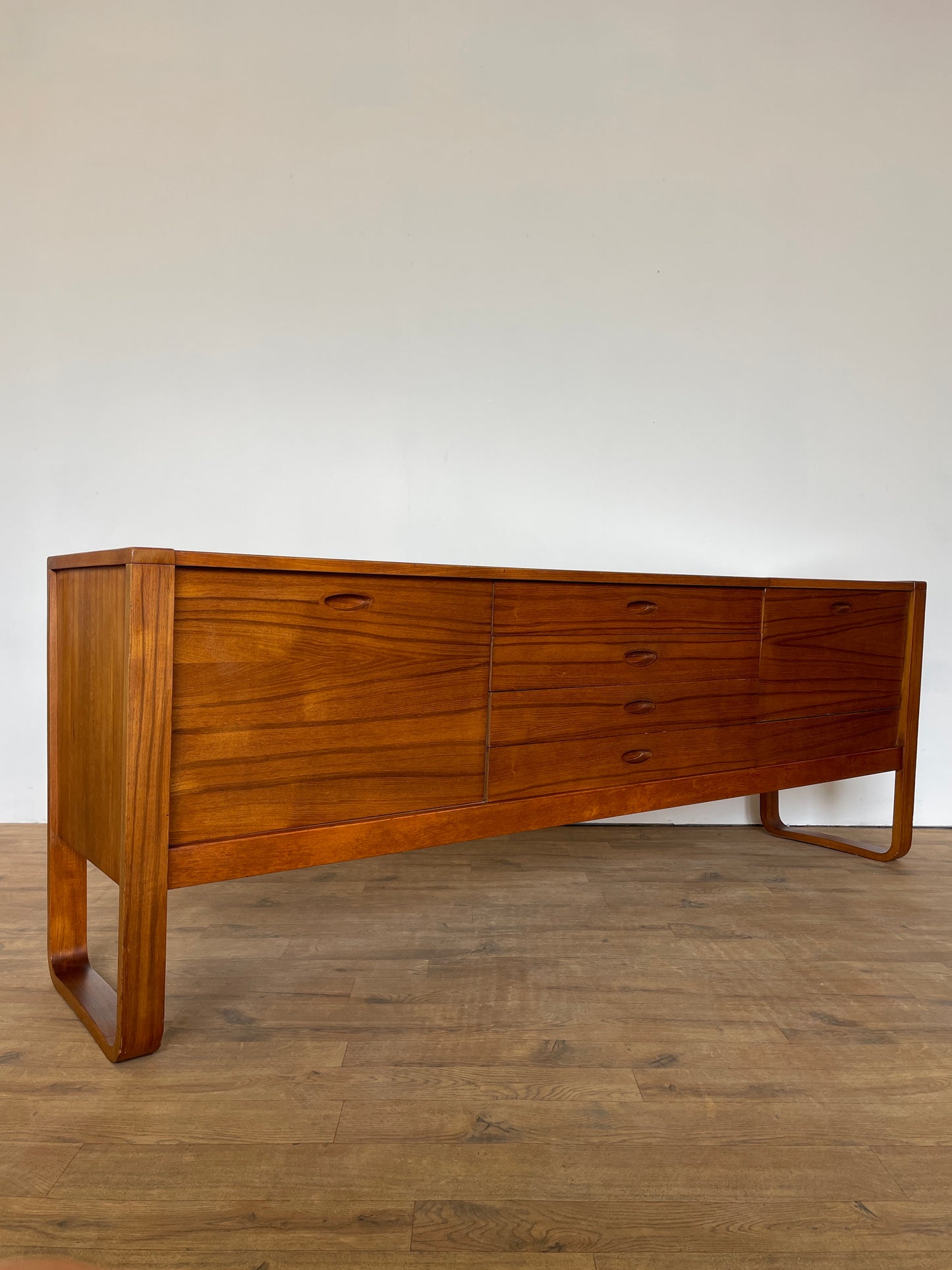 Gunther Hoffstead Mid-Century Teak Sideboard for Uniflex – Rare Vintage