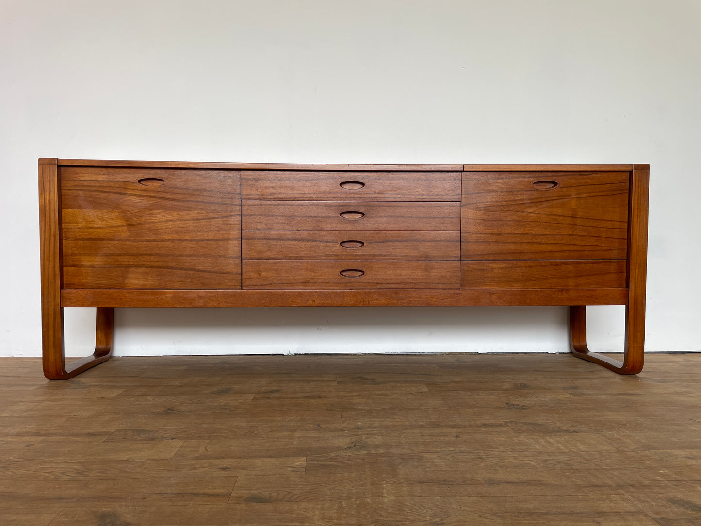 Gunther Hoffstead Mid-Century Teak Sideboard for Uniflex – Rare Vintage