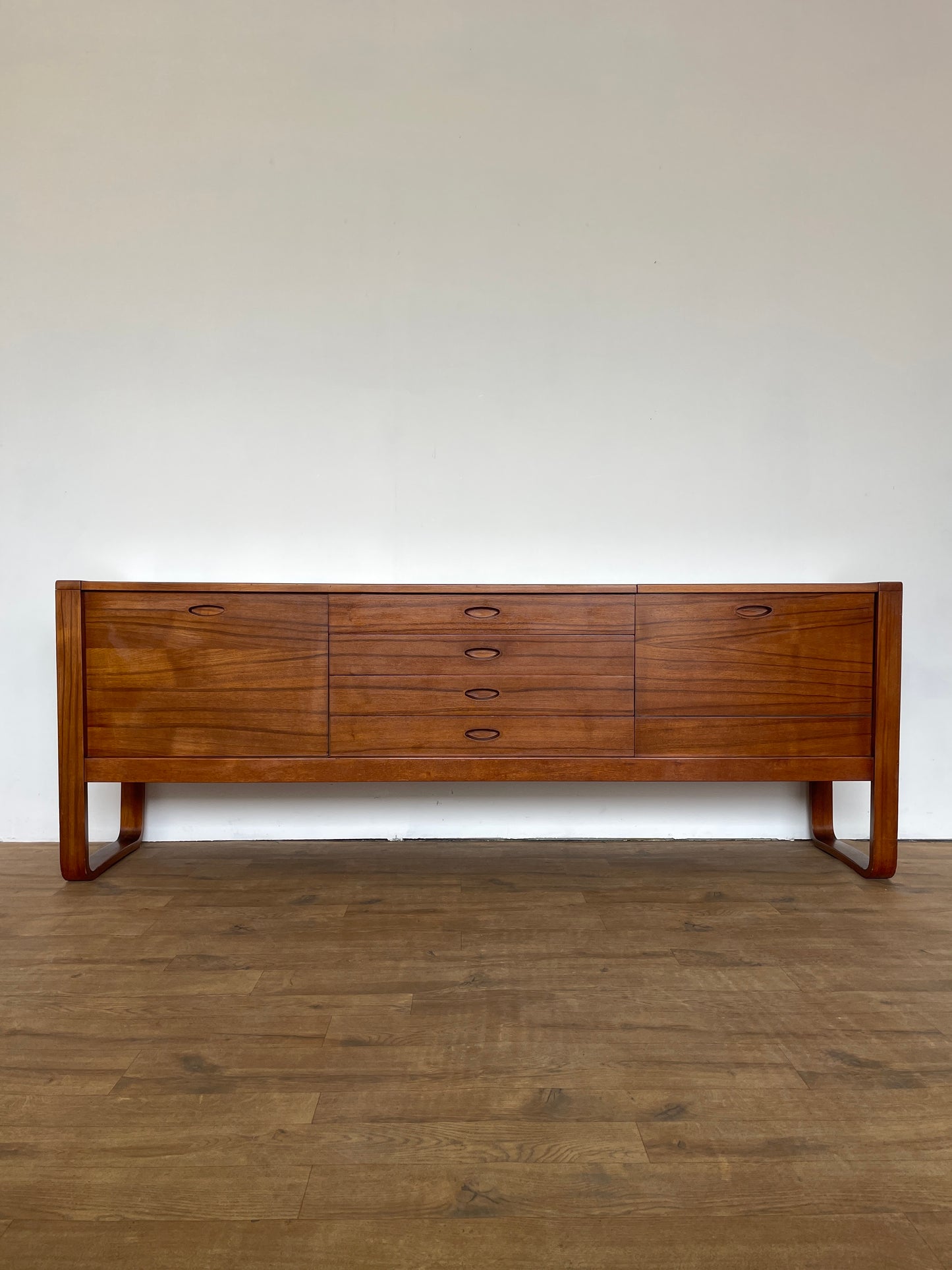 Gunther Hoffstead Mid-Century Teak Sideboard for Uniflex – Rare Vintage