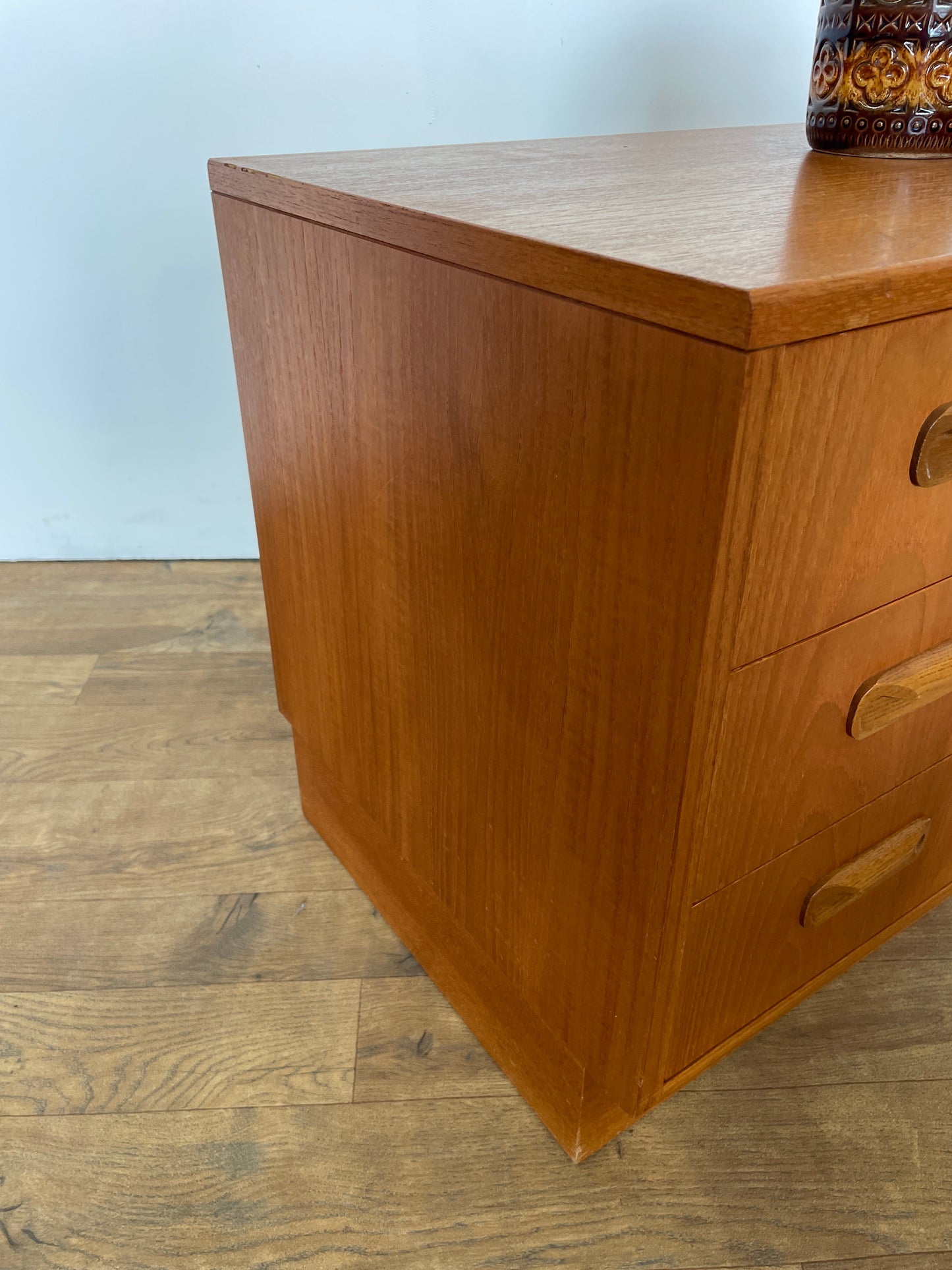 Mid-Century G Plan 3-Drawer Teak Chest of Drawers – Vintage Retro Storage