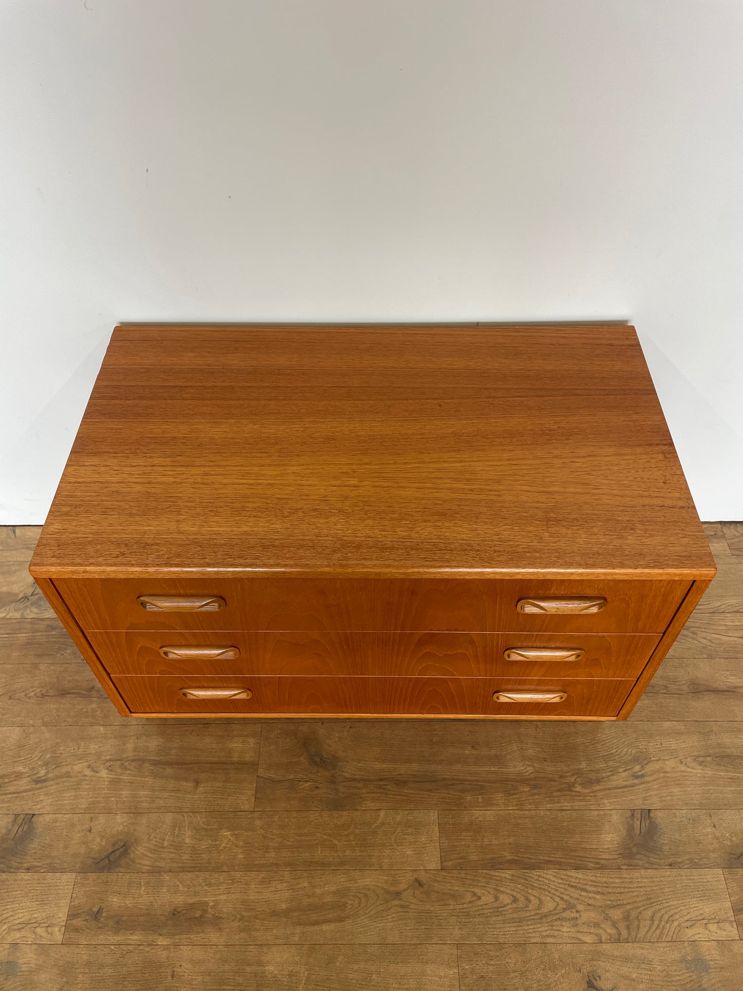 Mid-Century G Plan 3-Drawer Teak Chest of Drawers – Vintage Retro Storage