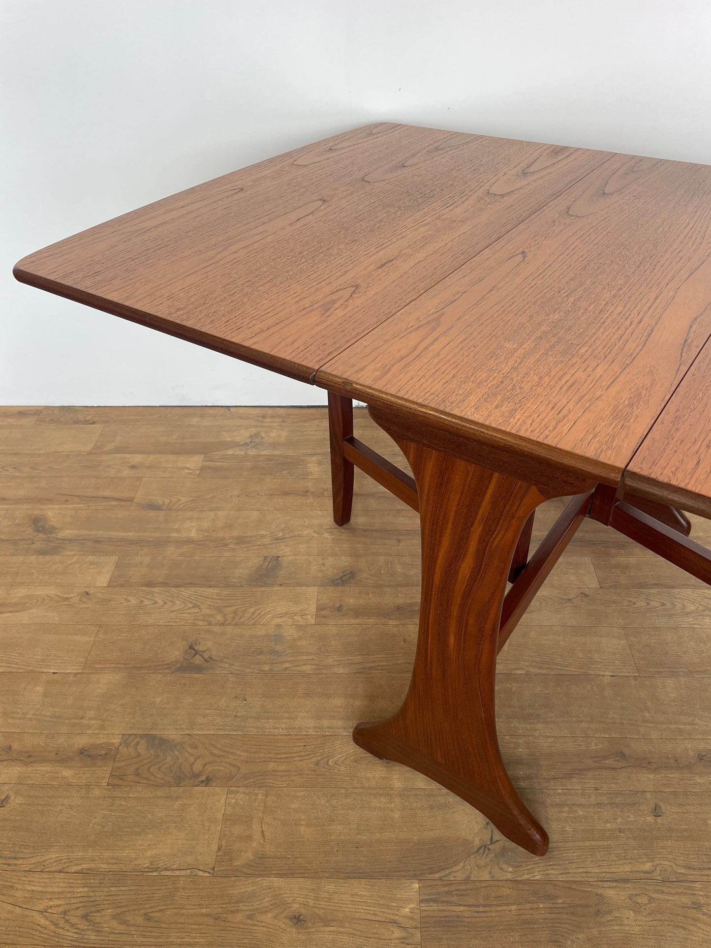Vintage G Plan Drop Leaf Teak Dining Table – Mid-Century Extendable Elegance