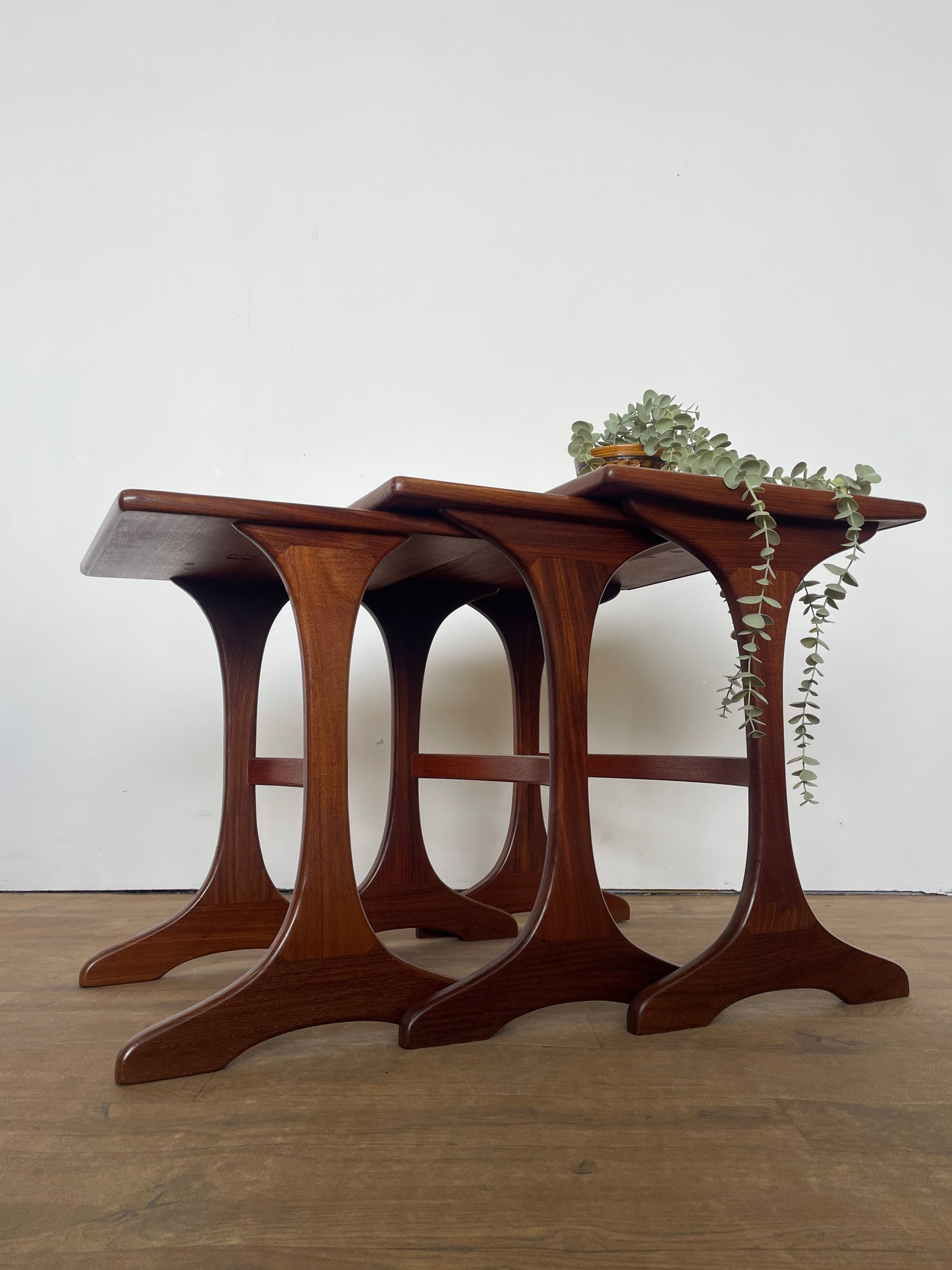 G Plan Fresco Nest of Tables Teak Mid-Century Vintage Side Home Furniture Retro
