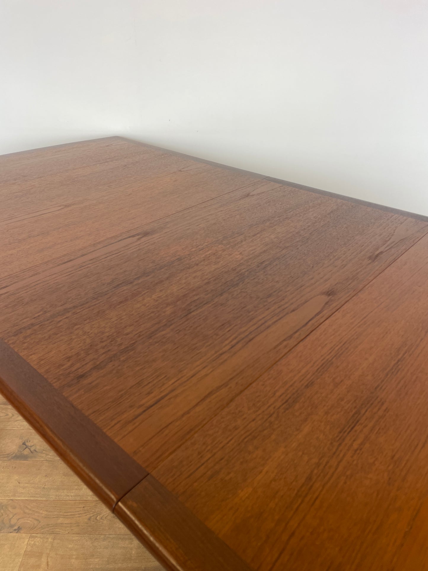Mid Century Teak G Plan Extendable Dining Table with Extra Leaf – Danish Style