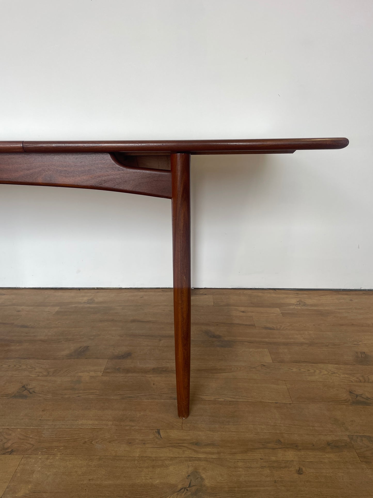 Mid Century Teak G Plan Extendable Dining Table with Extra Leaf – Danish Style