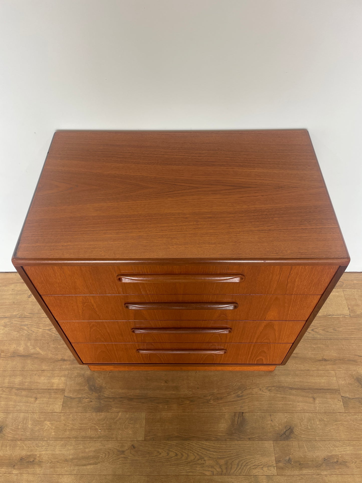 Mid-Century G Plan Fresco 4-Drawer Teak Chest of Drawers – Vintage Retro Storage