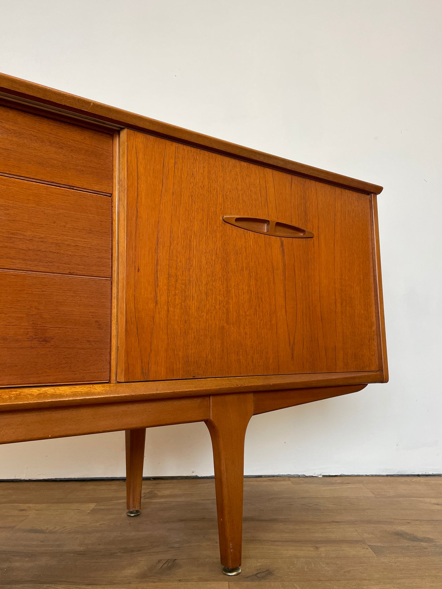 Mid-Century Jentique Teak Sideboard – 1960s Vintage Storage