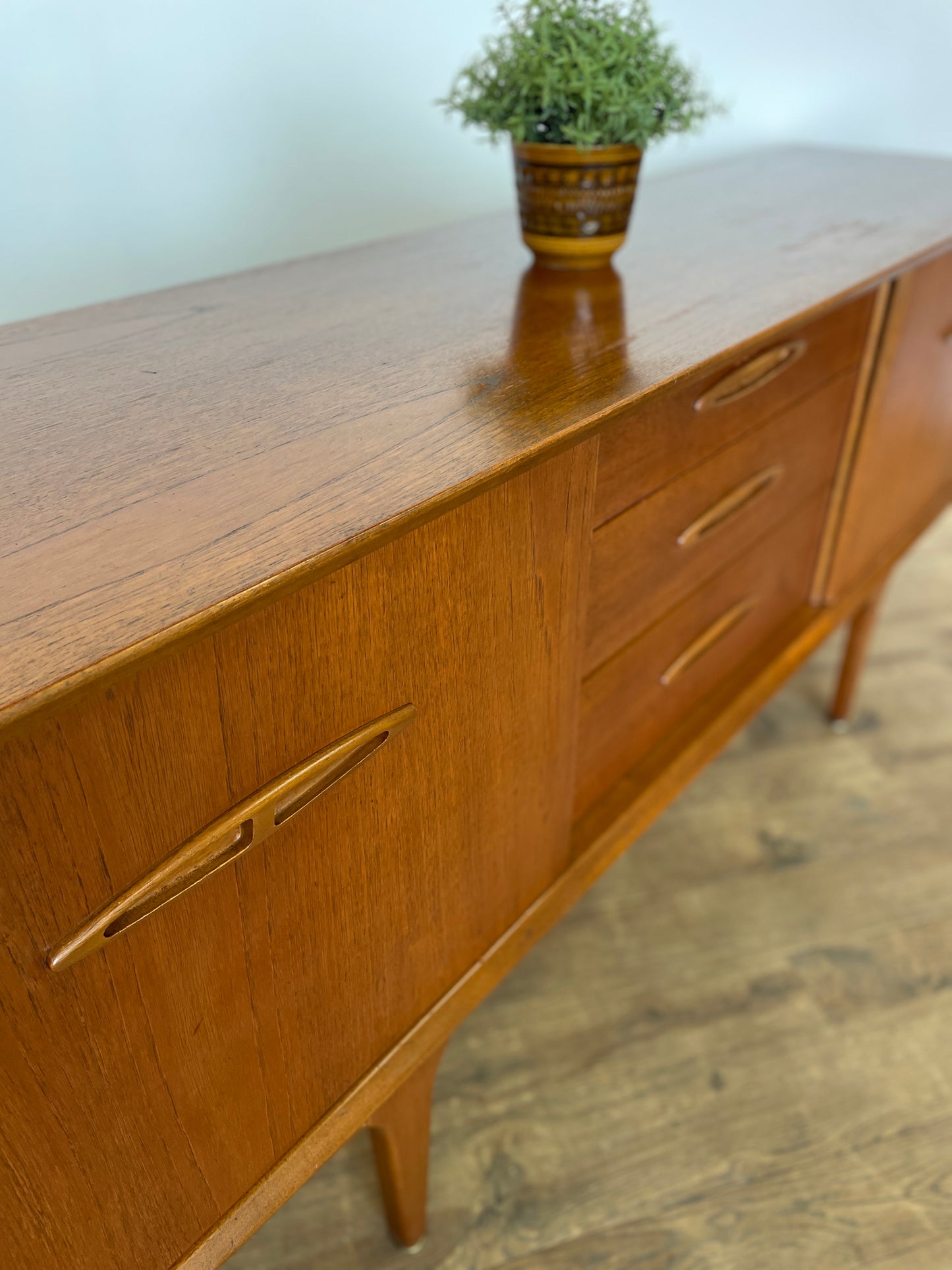 Mid-Century Jentique Teak Sideboard – 1960s Vintage Storage