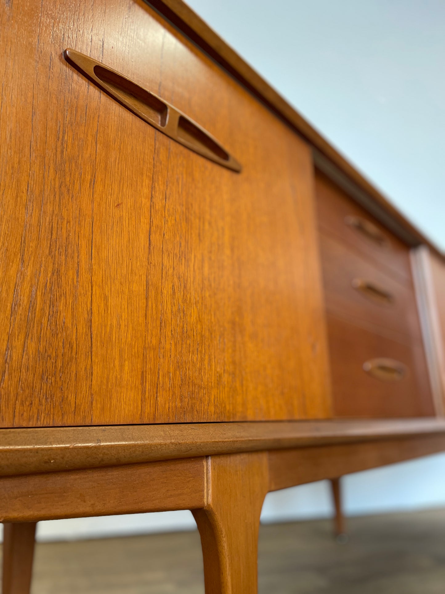 Mid-Century Jentique Teak Sideboard – 1960s Vintage Storage
