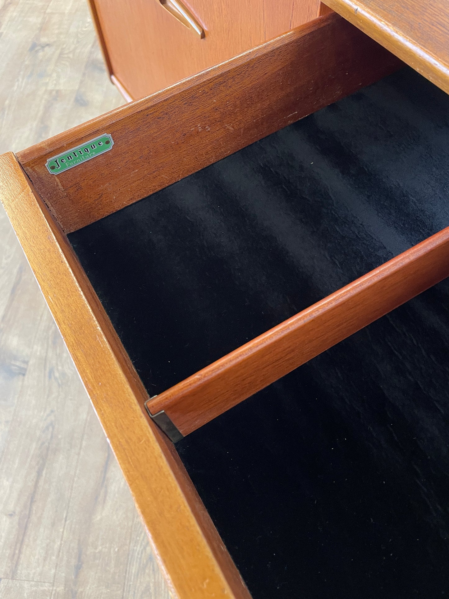 Mid-Century Jentique Teak Sideboard – 1960s Vintage Storage