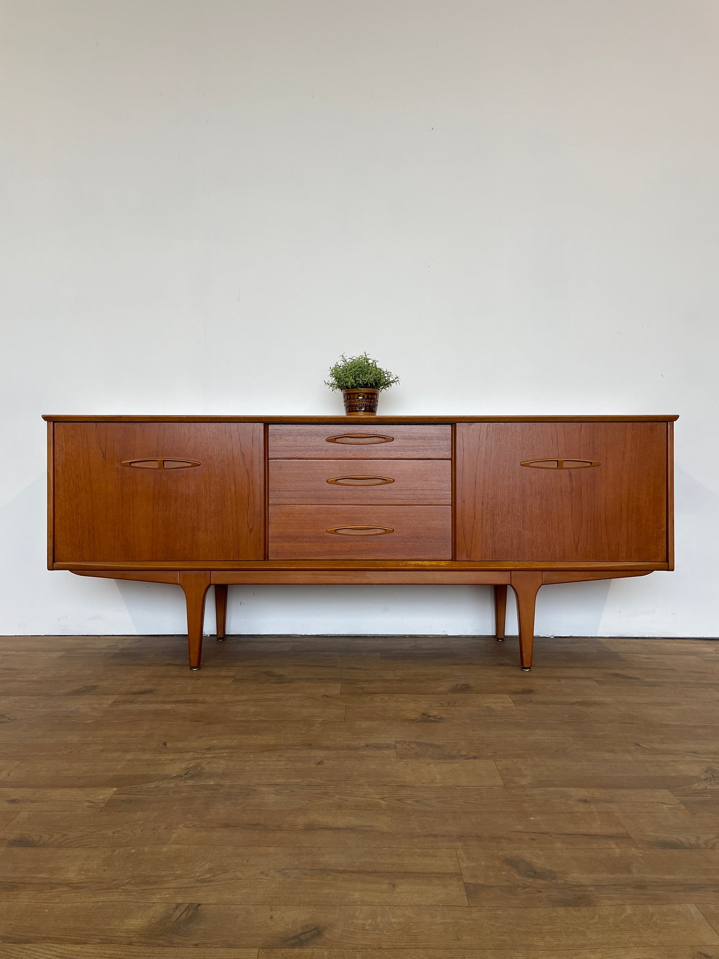Mid-Century Jentique Teak Sideboard – 1960s Vintage Storage