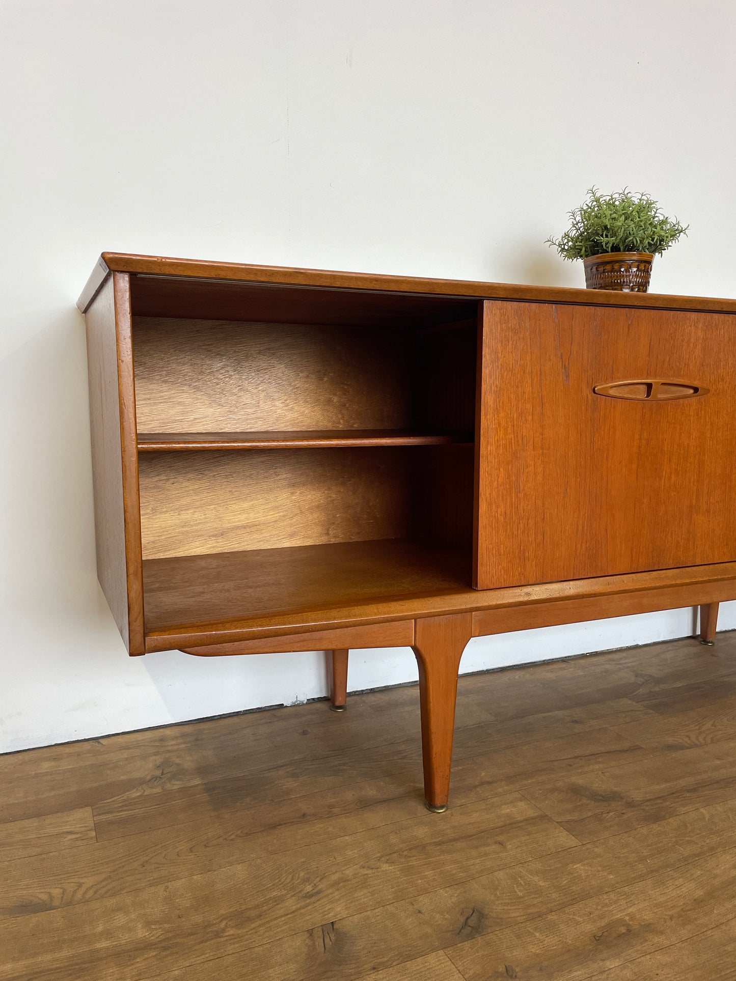 Mid-Century Jentique Teak Sideboard – 1960s Vintage Storage