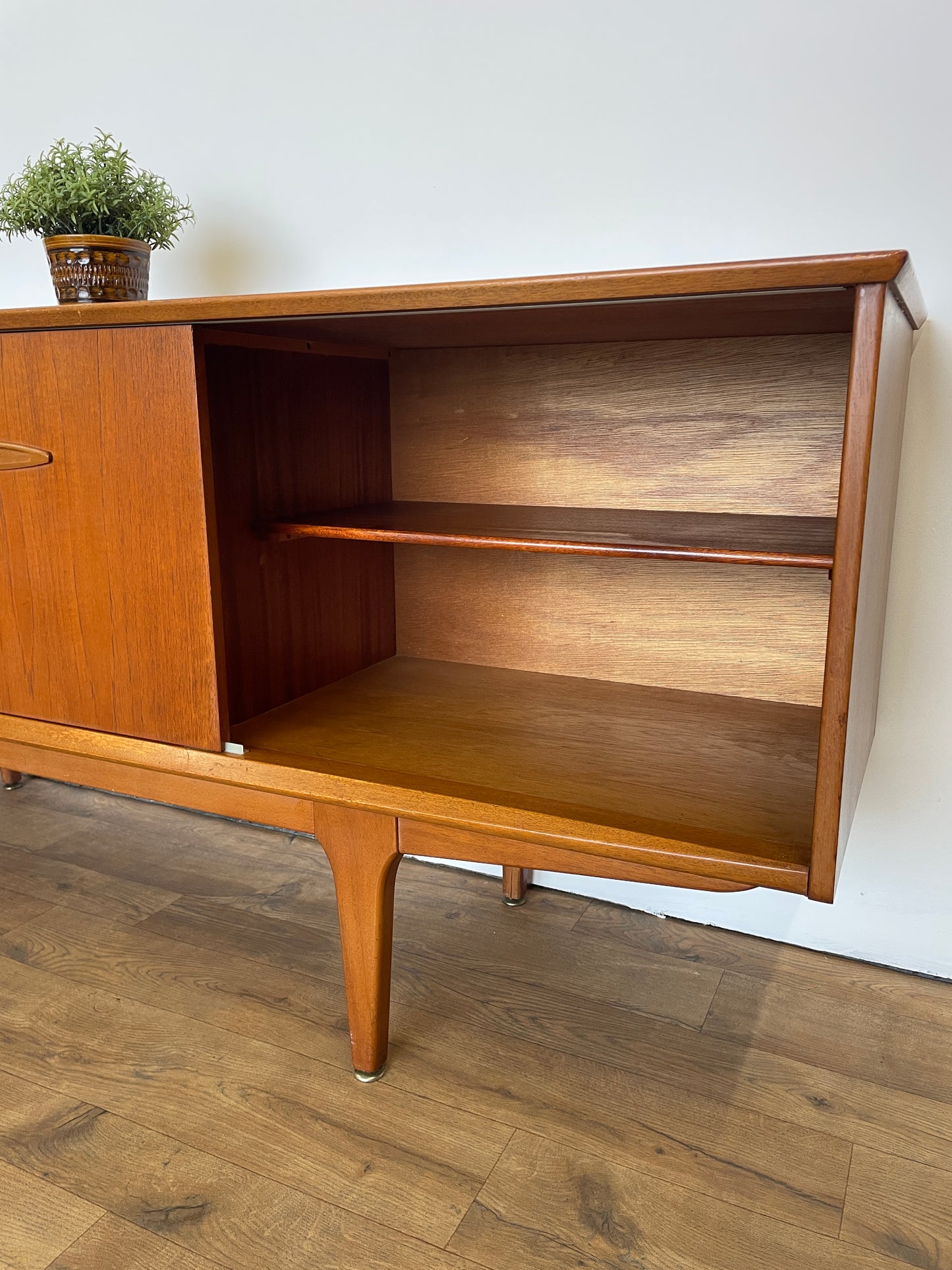 Mid-Century Jentique Teak Sideboard – 1960s Vintage Storage