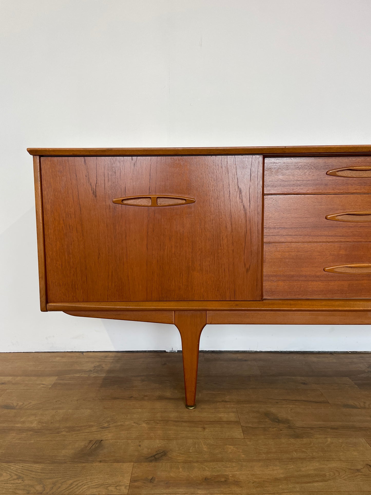 Mid-Century Jentique Teak Sideboard – 1960s Vintage Storage