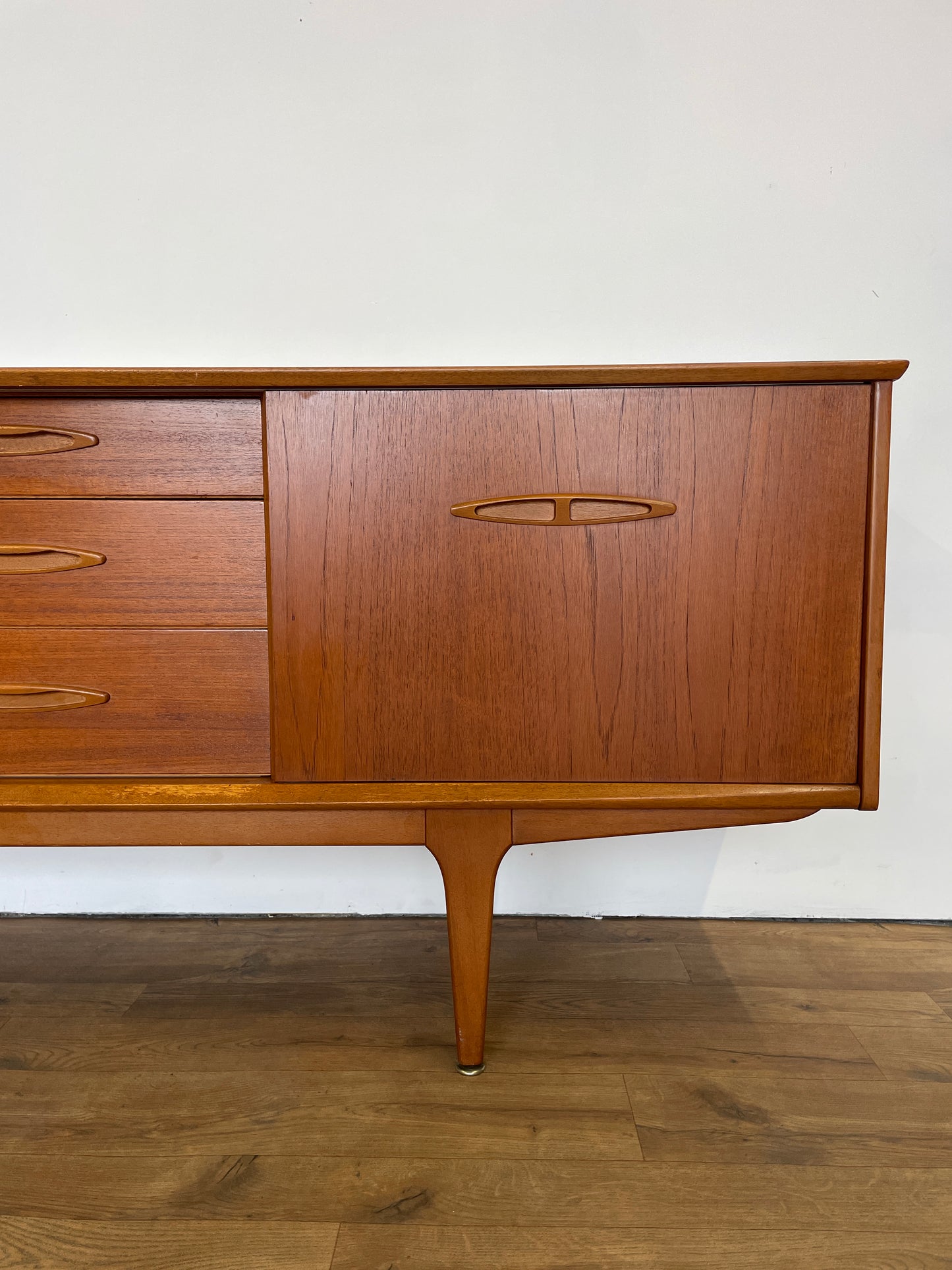 Mid-Century Jentique Teak Sideboard – 1960s Vintage Storage