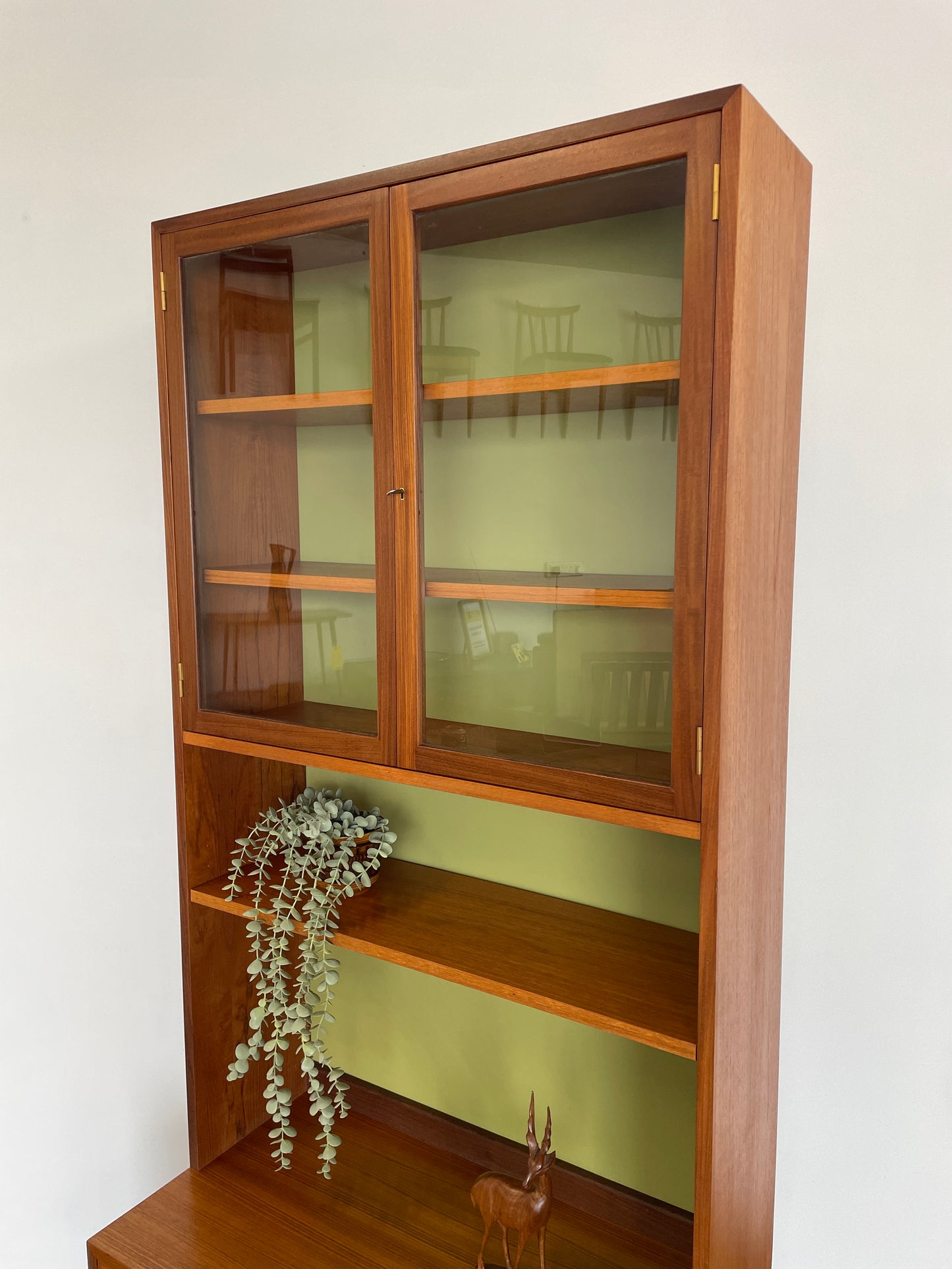G Plan Mid Century Bookcase on Cabinet – British Design