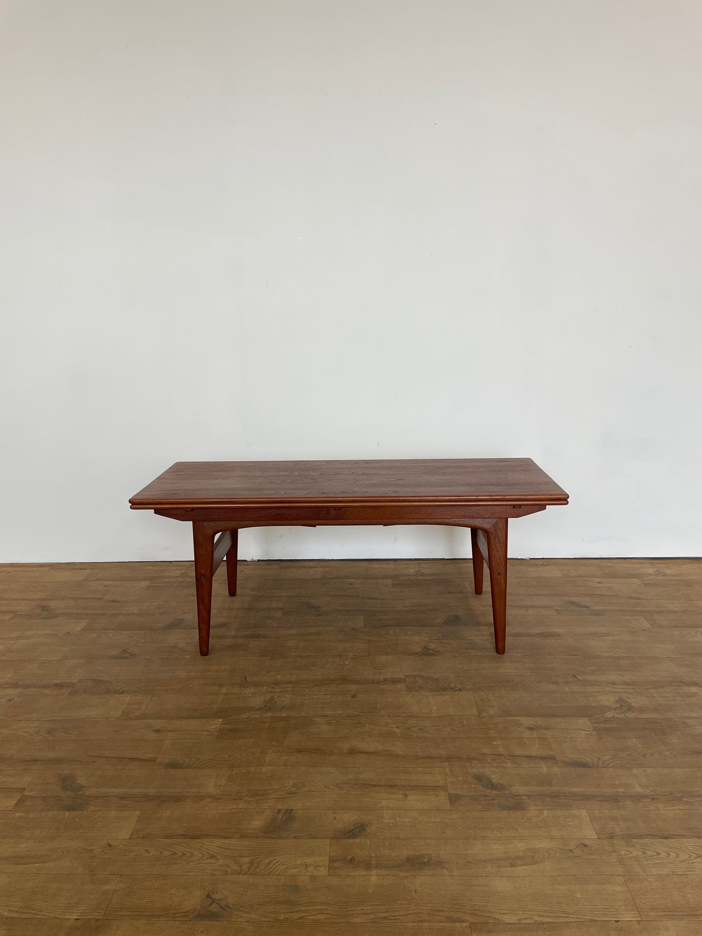 Danish 1960s Trioh Metamorphic Elevator Table – Teak Mid-Century Convertible Design