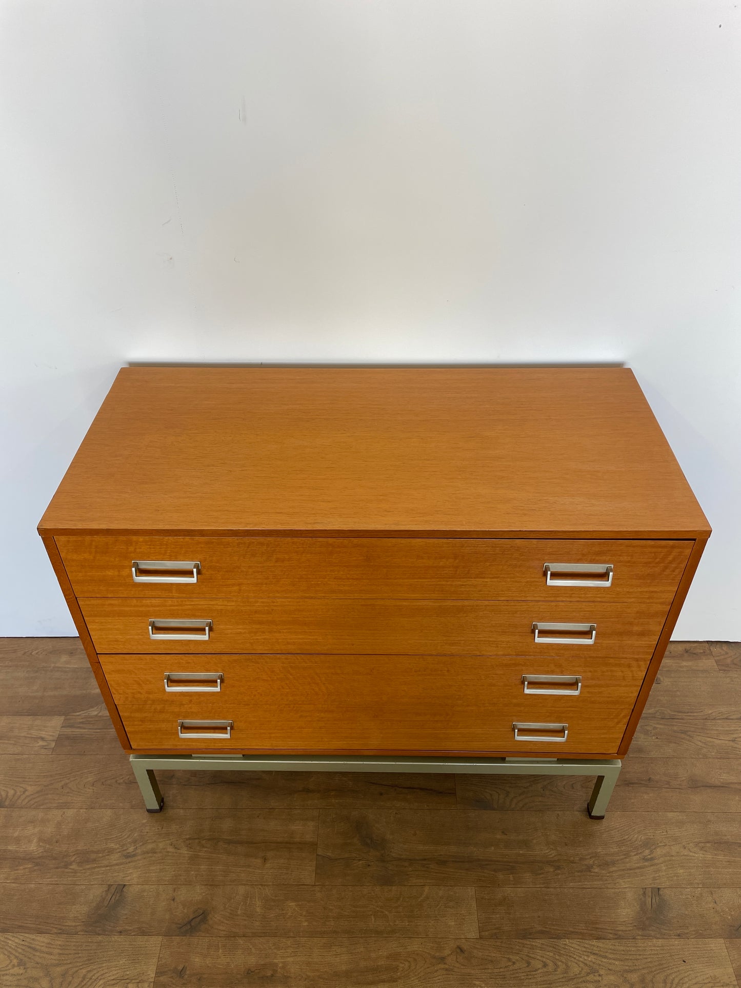 Rare Limba G Plan Chest of Drawers by Leslie Dandy | Mid-Century Modern Storage