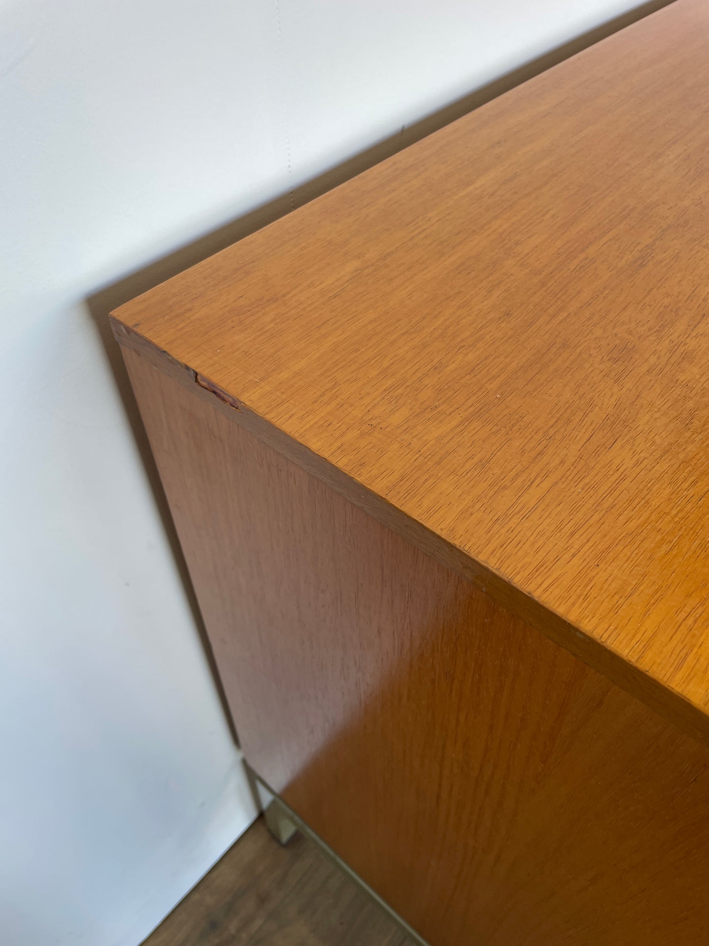 Rare Limba G Plan Chest of Drawers by Leslie Dandy | Mid-Century Modern Storage