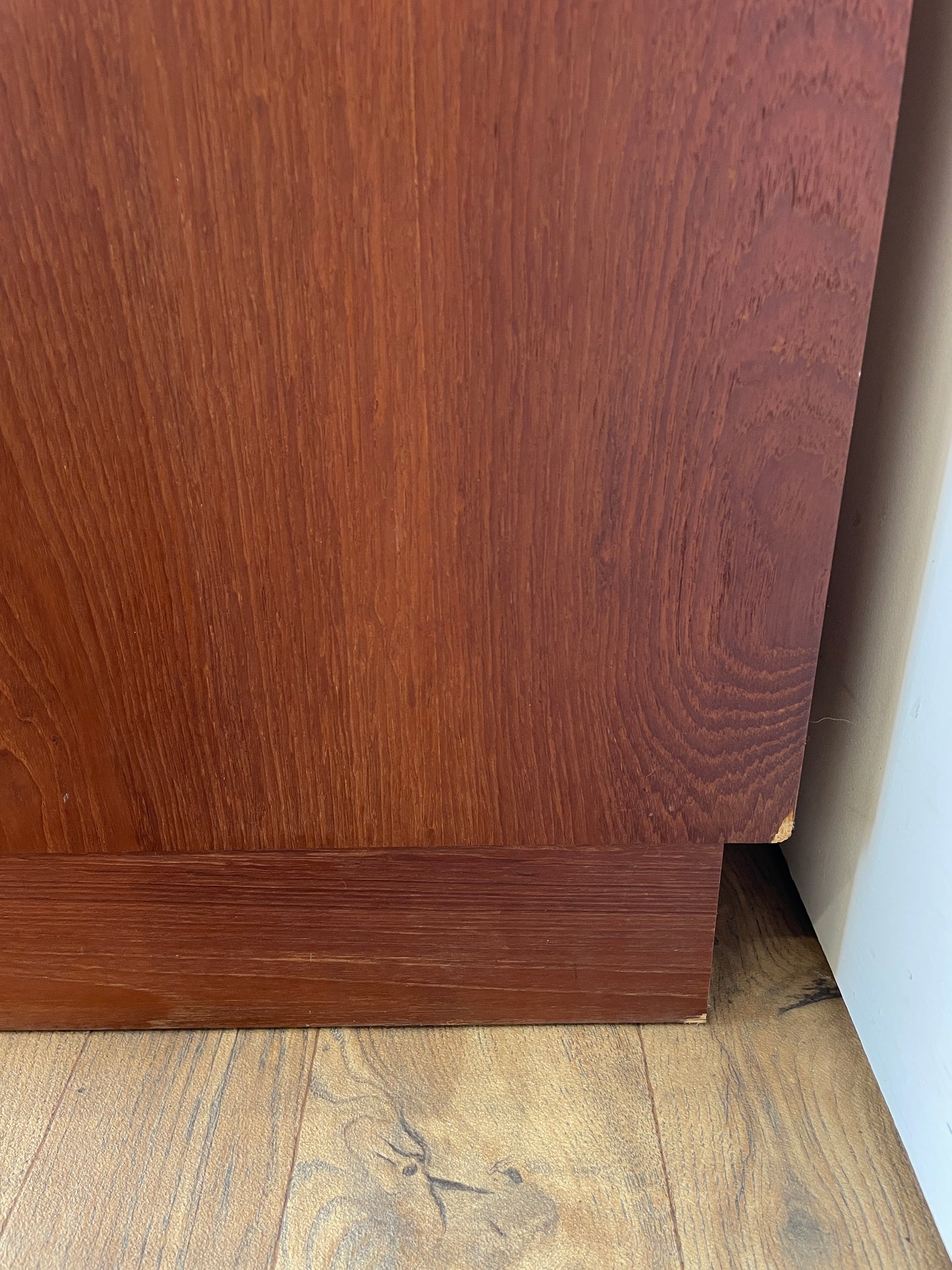 Mid-Century Danish Teak Bookcase with Cabinet and Sliding Doors, 1960s