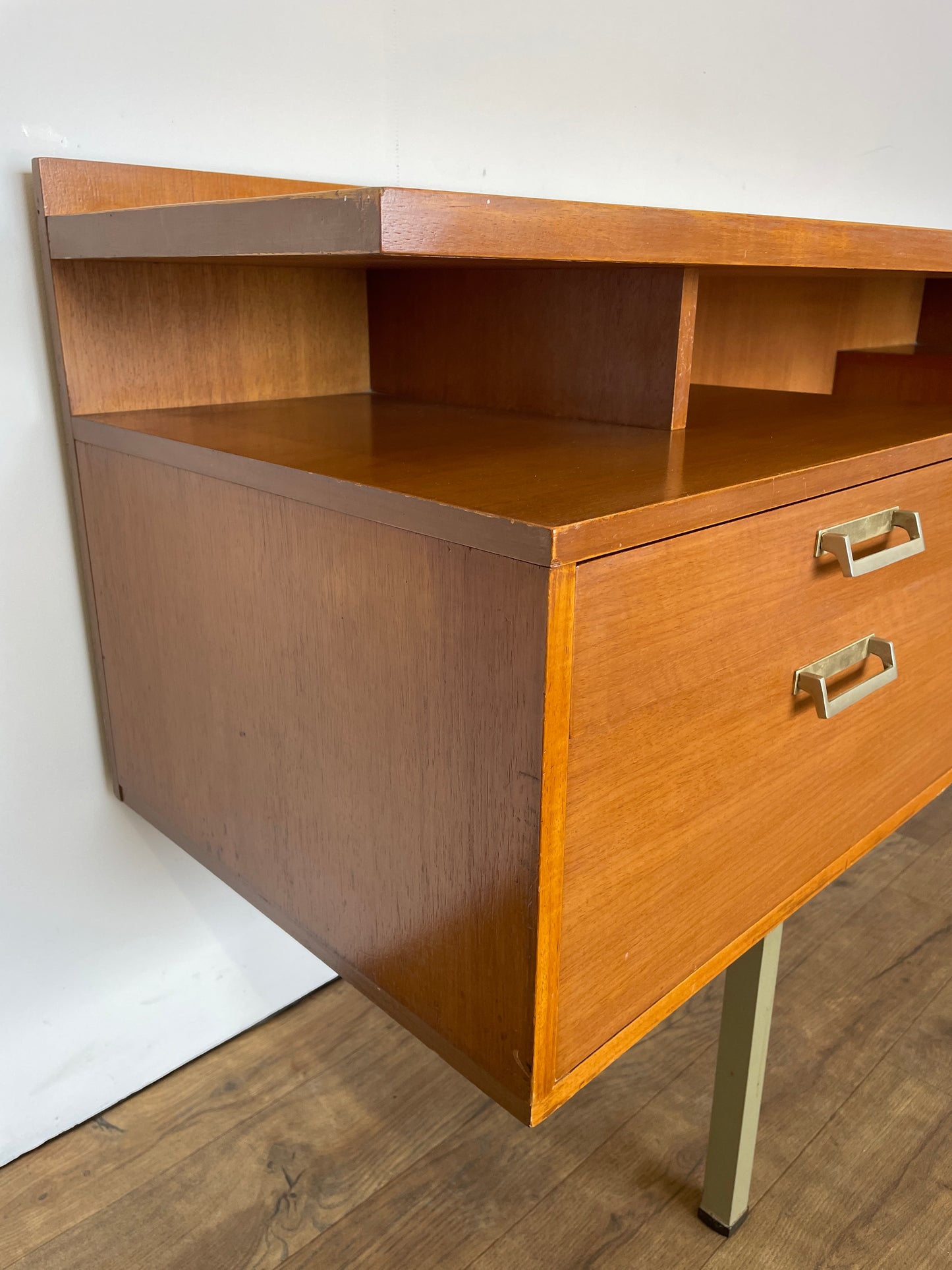 Mid-Century G Plan Limba Desk/Dressing Table by Leslie Dandy, 1960s UK