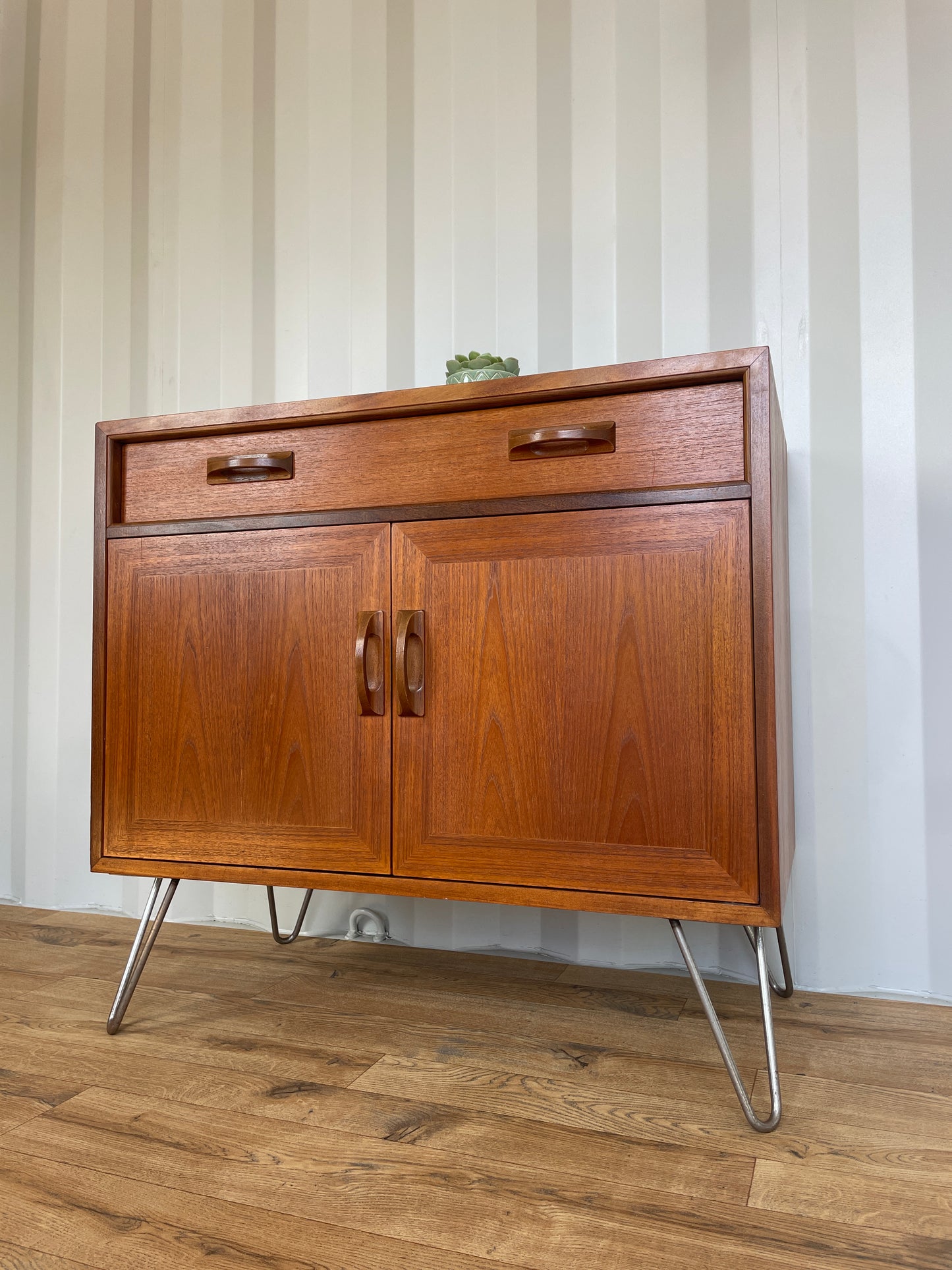 Vintage G Plan Sierra Teak Sideboard Cabinet - Mid-Century Retro