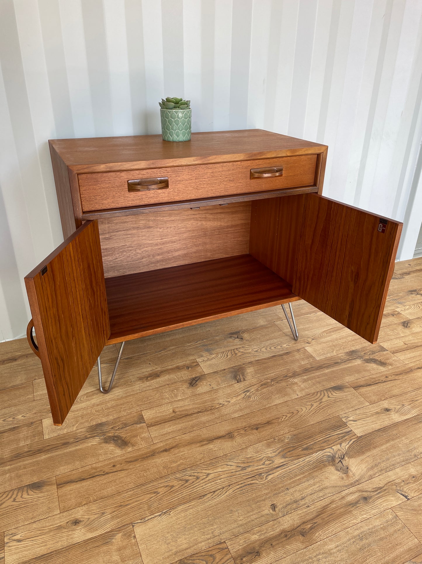 Vintage G Plan Sierra Teak Sideboard Cabinet - Mid-Century Retro