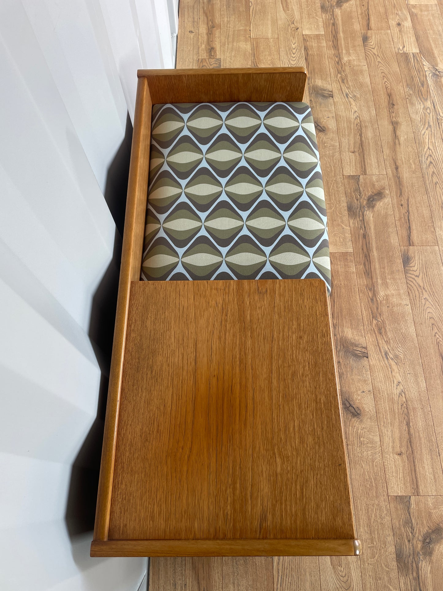 Nathan Mid Century Teak Compact Retro Telephone Hall Table