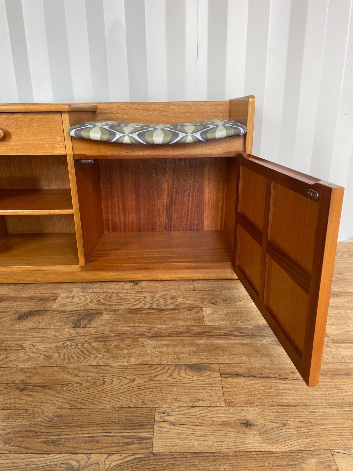 Nathan Mid Century Teak Compact Retro Telephone Hall Table